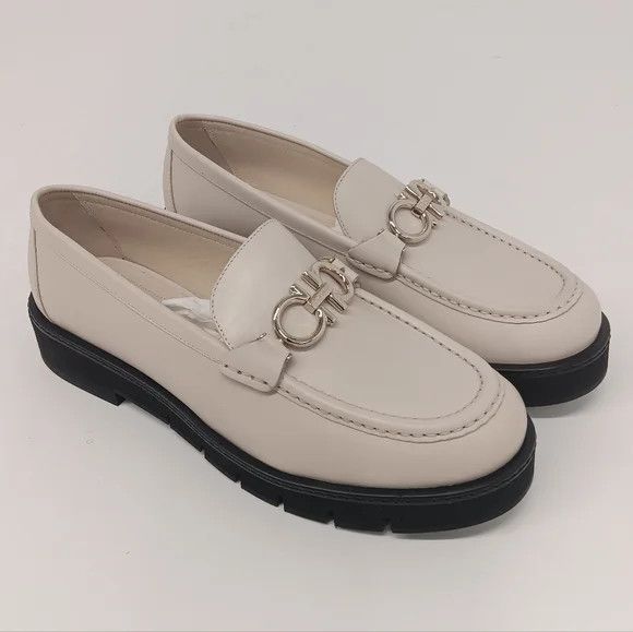 Salvatore Ferragamo Ferragamo Rolo Double Gancio Bit Loafers - Size 10 Size US 10 / IT 40 - 2 Thumbnail