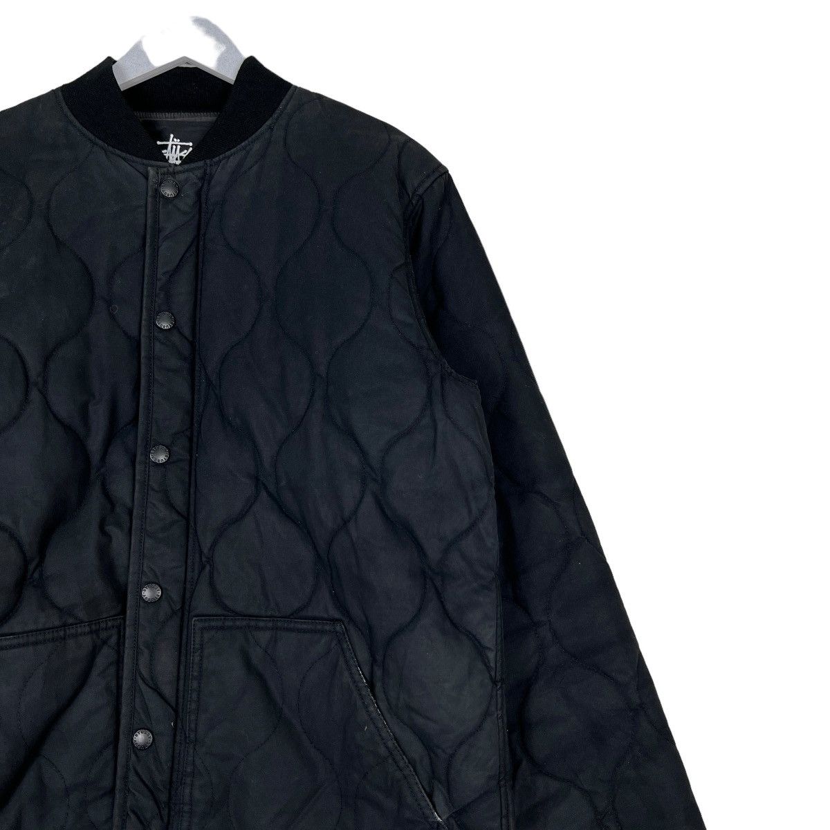 Stussy 🔥 STUSSY QUILTED BOMBER JACKET THE BRITISH MILLERAIN SYSTEM Size US L / EU 52-54 / 3 - 8 Thumbnail