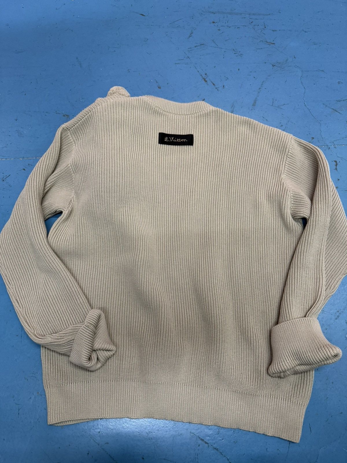 Louis Vuitton LOUIS VUITTON TEDDY SWEATER Size US XXL / EU 58 / 5 - 2 Thumbnail