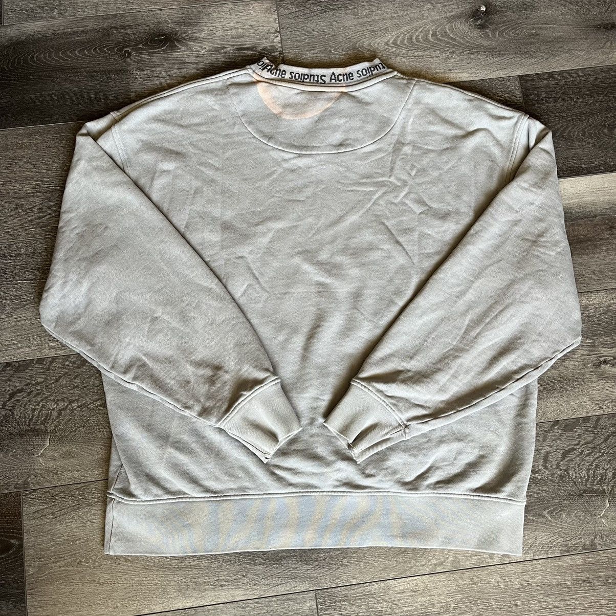 Acne Studios Vintage Acne Studios Flogho Neck Logo Crewneck Sweatshirt Size US M / EU 48-50 / 2 - 2 Thumbnail