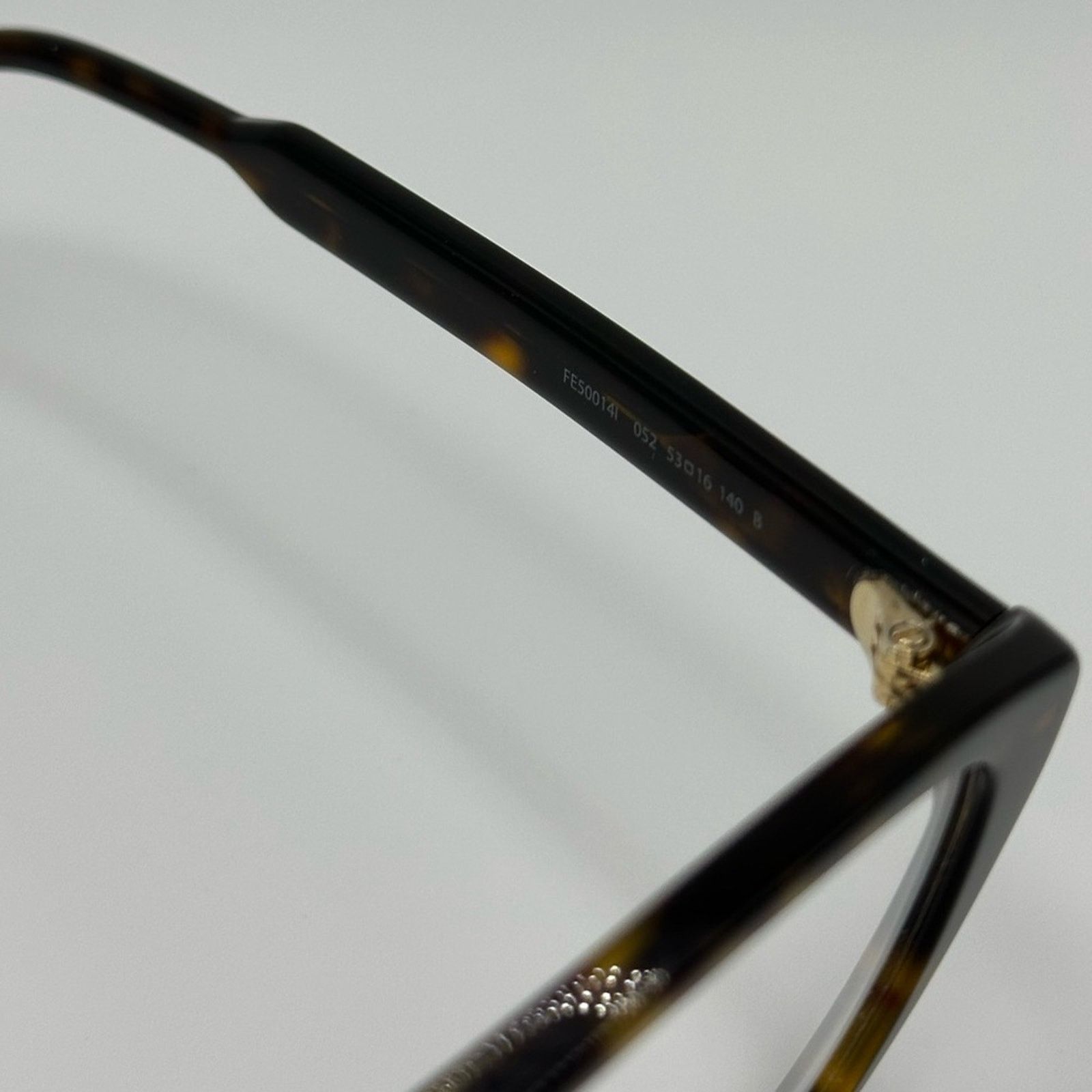 Fendi NEW FENDI Eyeglasses FE50014I 53052 Havana Women Size ONE SIZE - 6 Thumbnail
