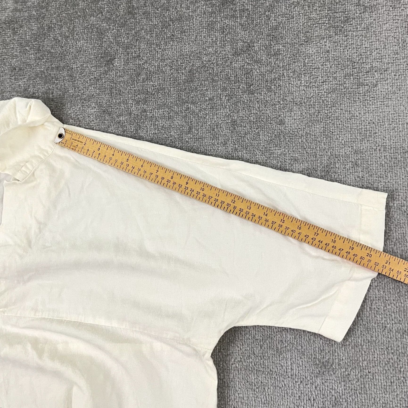 Vintage Marrakshi Life Blouse Womens XL White Casual Popover Summer Preppy 2022 Size XL / US 12-14 / IT 48-50 - 6 Thumbnail
