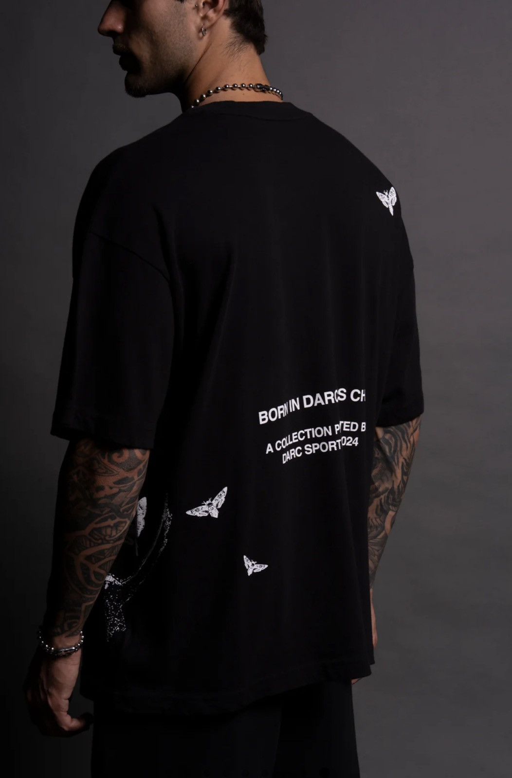 Darc Sport Darc Sport Bane "Side by Side" Oversized Tee in Black Size US L / EU 52-54 / 3 - 8 Thumbnail