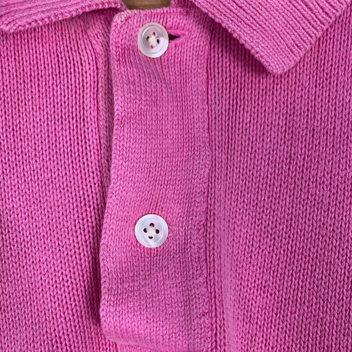 Polo Ralph Lauren POLO RALPH LAUREN Short Sleeve Pink Knitted Jumper #1228-C55 Size US M / EU 48-50 / 2 - 10 Thumbnail
