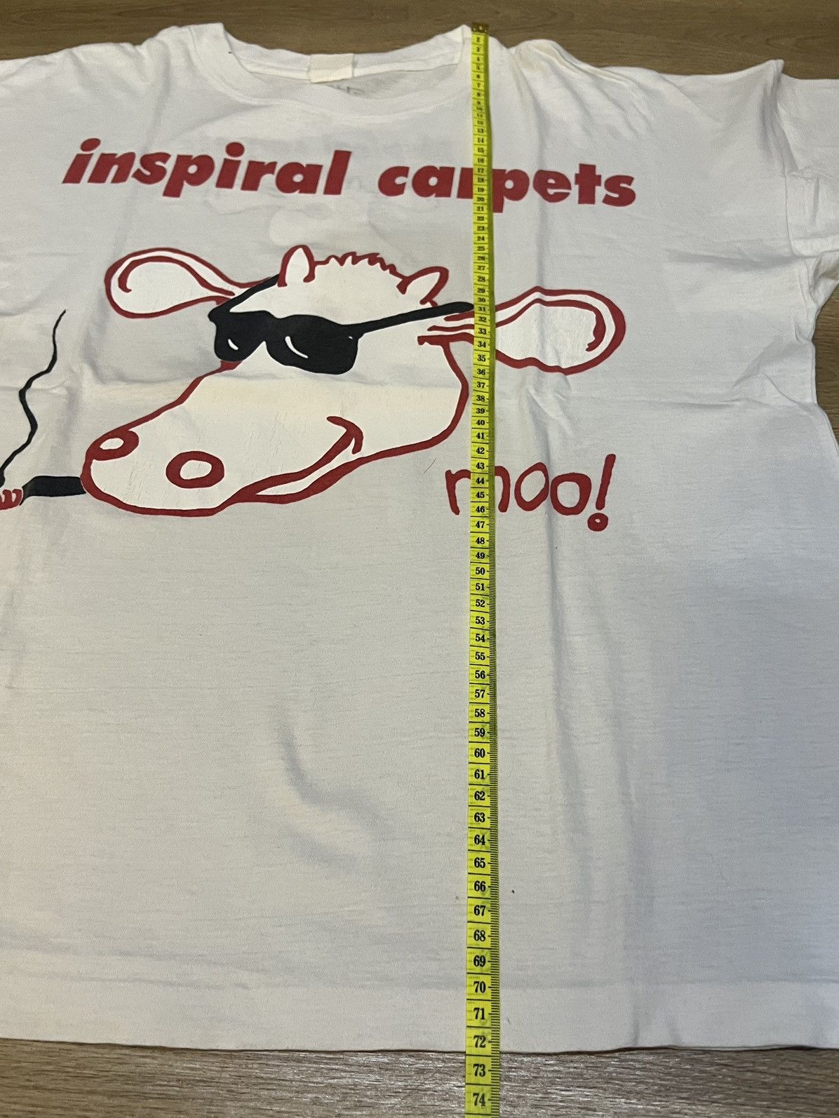 Vintage Rare Inspiral Carpets by Helter Skelter Tee Size US XL / EU 56 / 4 - 7 Thumbnail