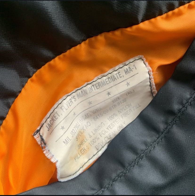 Designer × Vintage Vintage MA-1 Bomber Jacket (M) Reversible Size US M / EU 48-50 / 2 - 6 Thumbnail