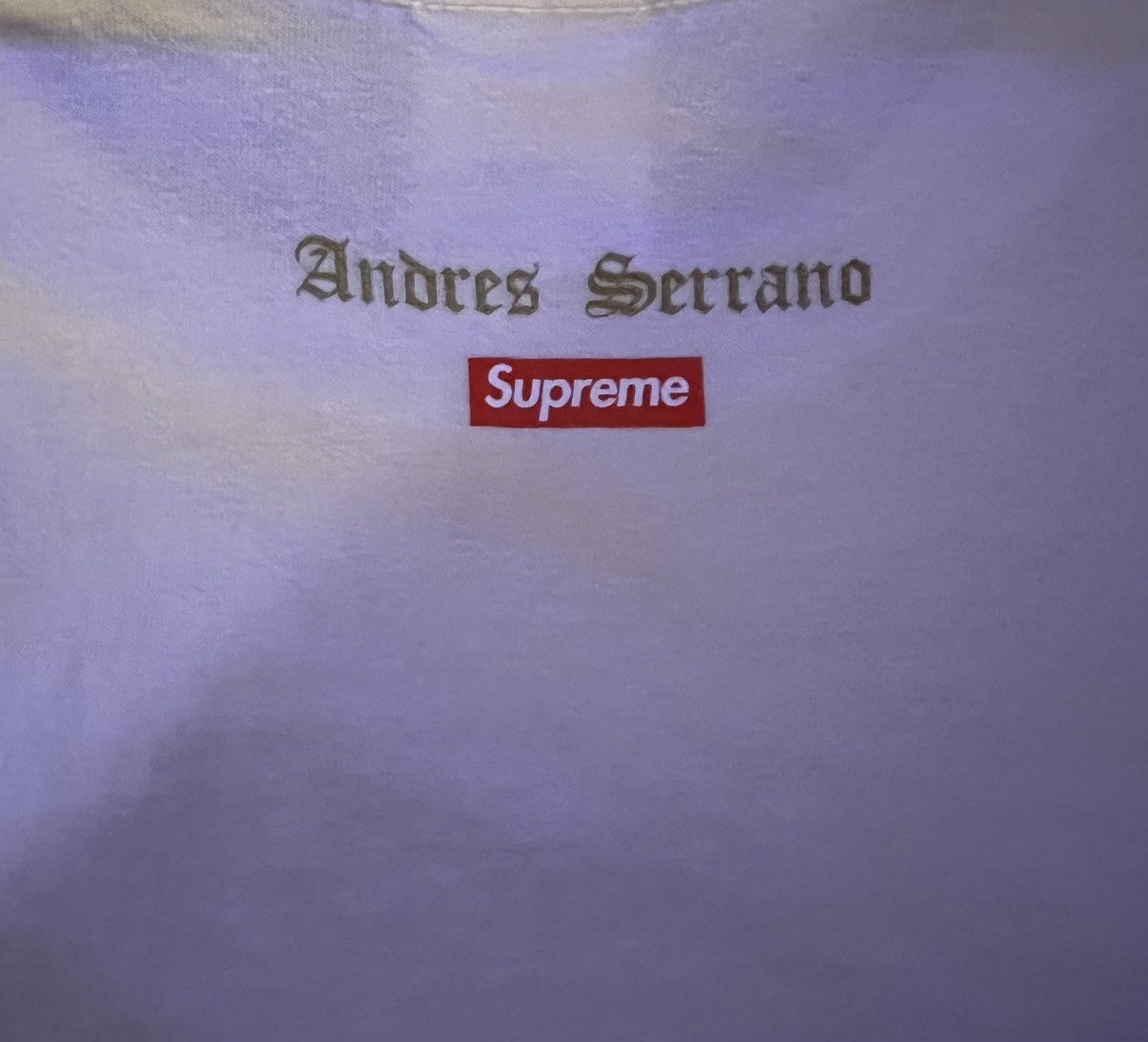 Supreme Supreme Madonna and Child White Tee Size US L / EU 52-54 / 3 - 4 Thumbnail