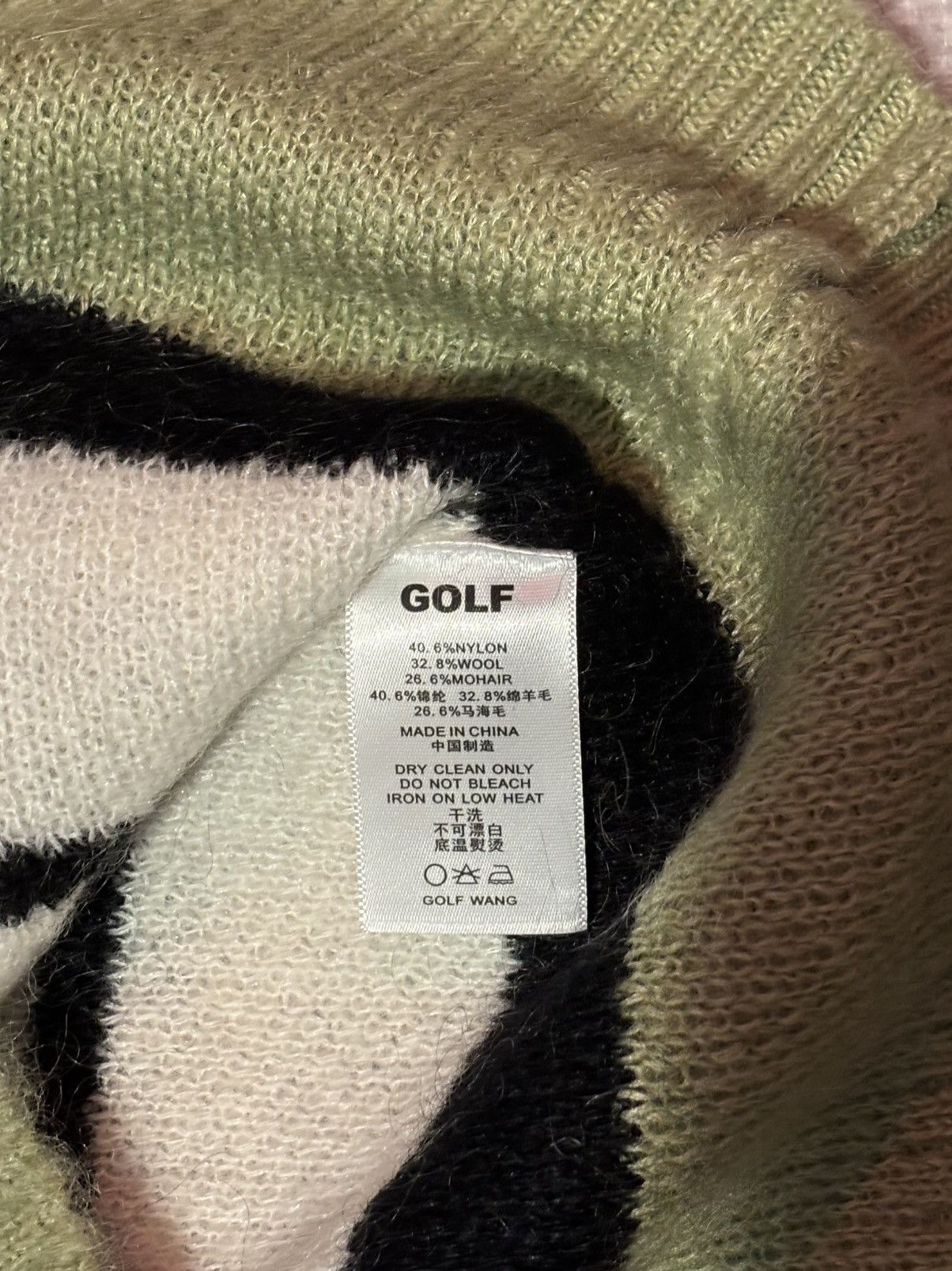 Golf Wang Mohair Striped Sweater Size US L / EU 52-54 / 3 - 4 Thumbnail
