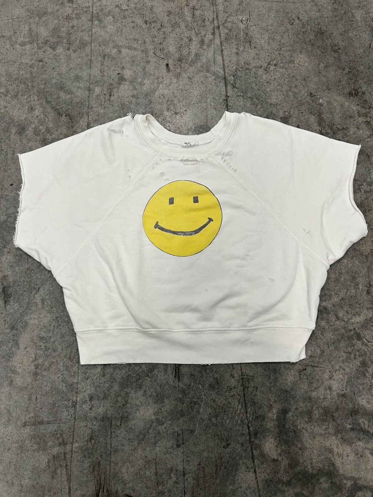 RE/DONE Re/Done smiley face sweatshirt Size M / US 6-8 / IT 42-44 - 1 Thumbnail