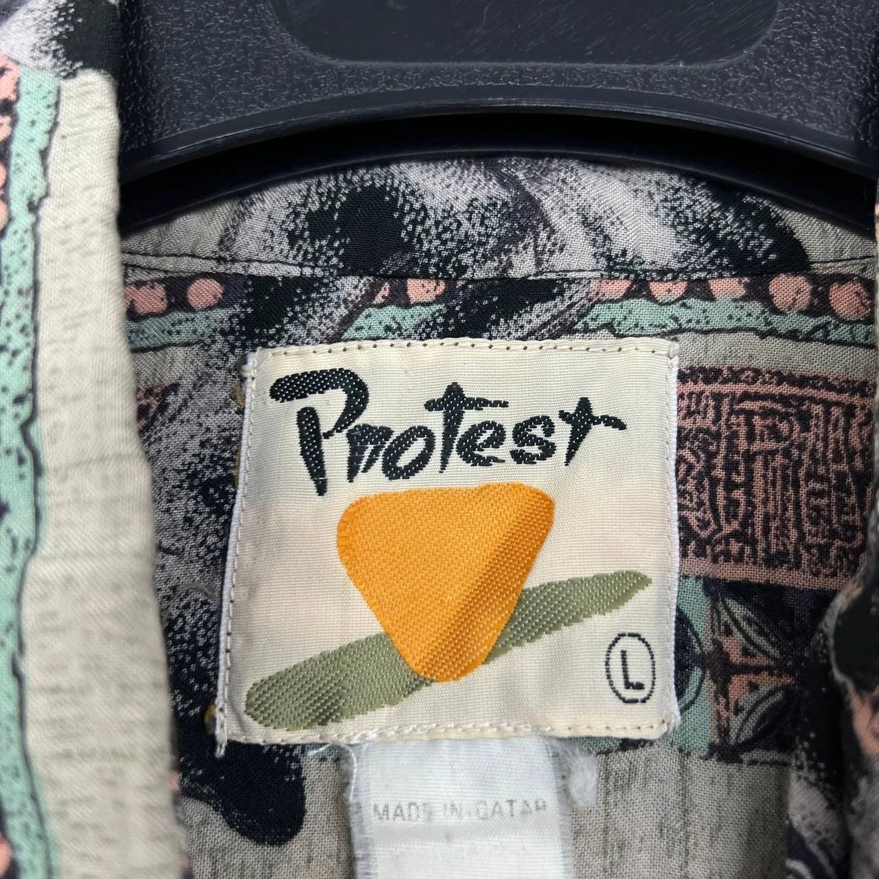 Other Protest Shirt Men Large Hawaiian Button Up Collared Size US L / EU 52-54 / 3 - 7 Thumbnail