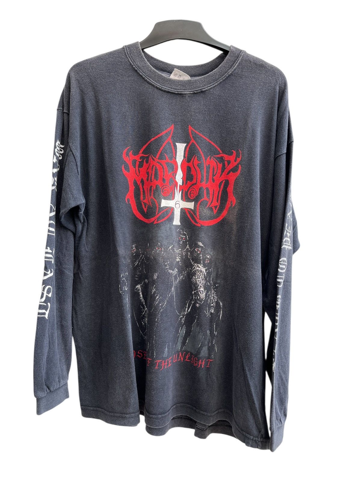 Band Tees Vintage Marduk 90s Long sleeve Size US XL / EU 56 / 4 - 1 Thumbnail