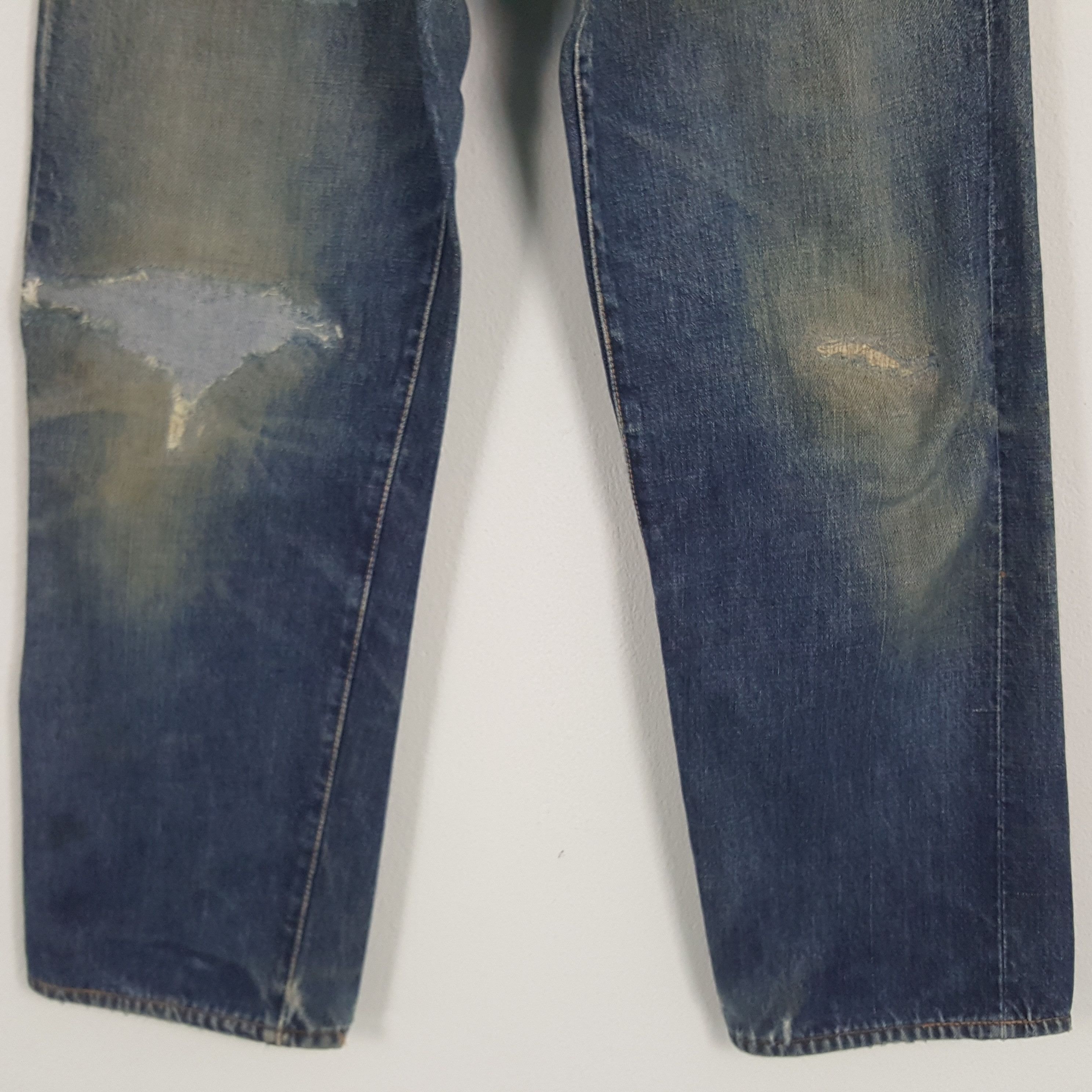 Evisu × Japanese Brand × Vintage Vintage Evisu Japanese Brand Daicock Custom Art Denim Jeans Size US 26 / EU 42 - 6 Thumbnail