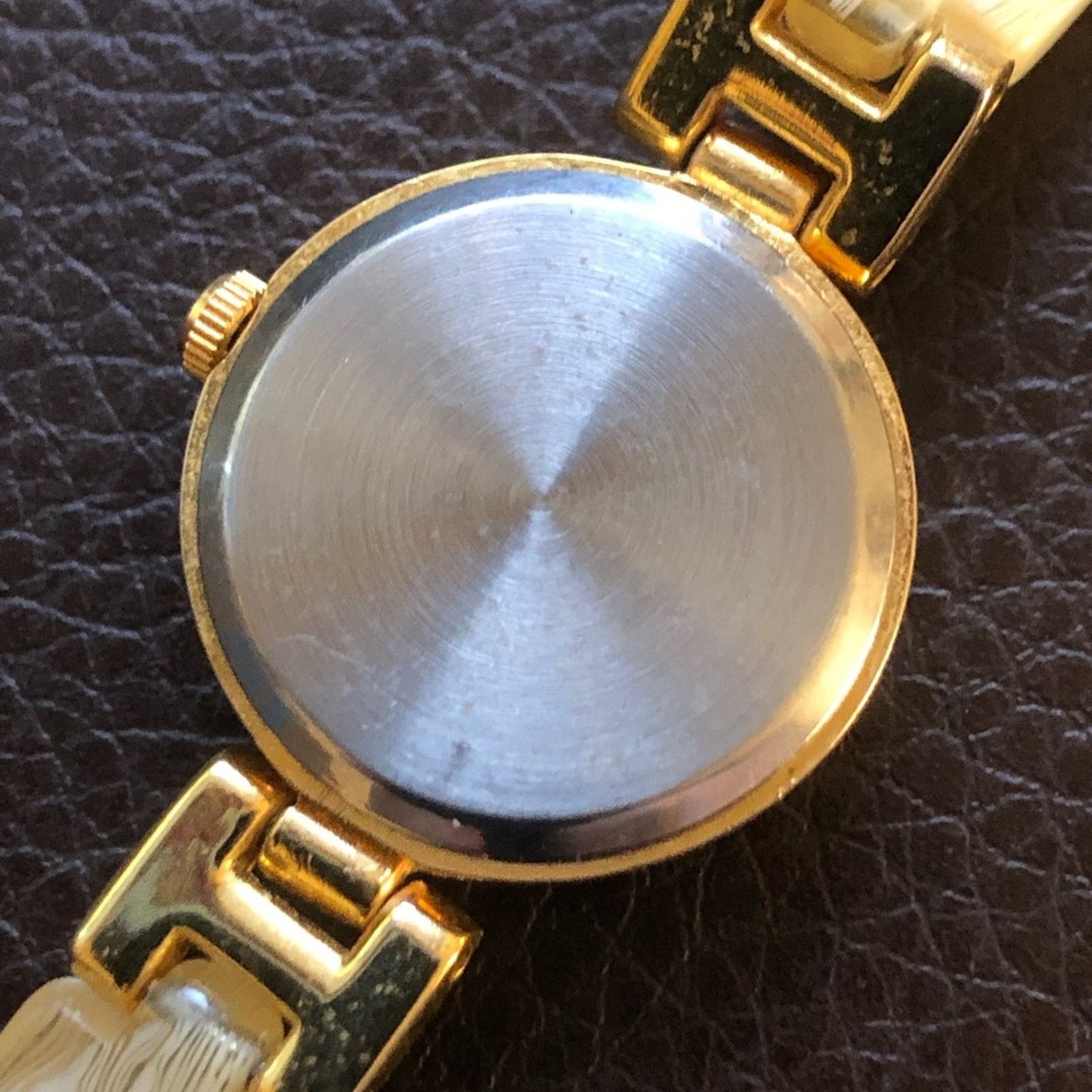 Jewelry Xanadu faux shell mother of pearl face gold tone watch Size ONE SIZE - 5 Thumbnail