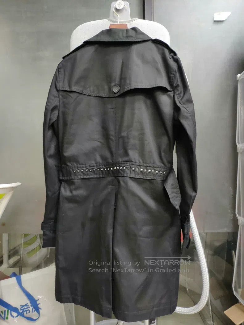 Valentino Valentino Double-breasted casual long trench coat Size US XL / EU 56 / 4 - 2 Thumbnail