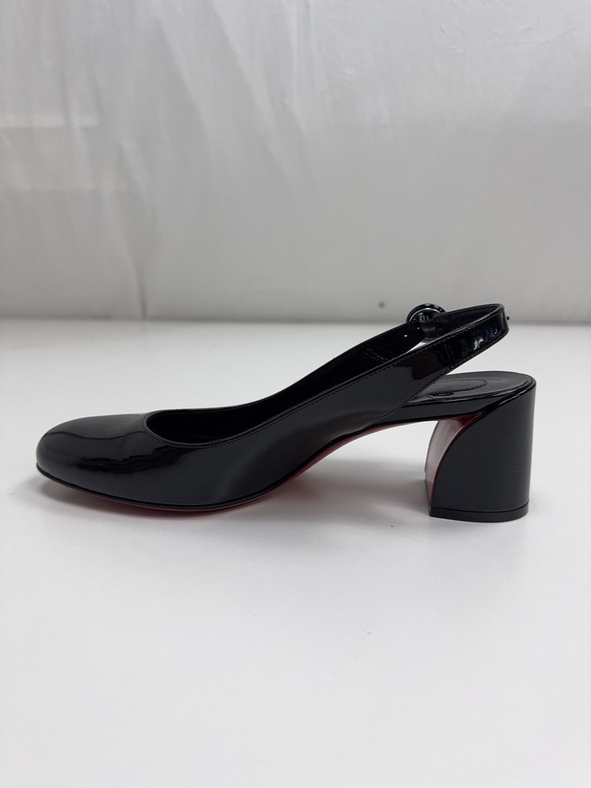 Christian Louboutin Christian Louboutin So Jane Sling 55 Patent Leather Size US 7 / IT 37 - 6 Thumbnail