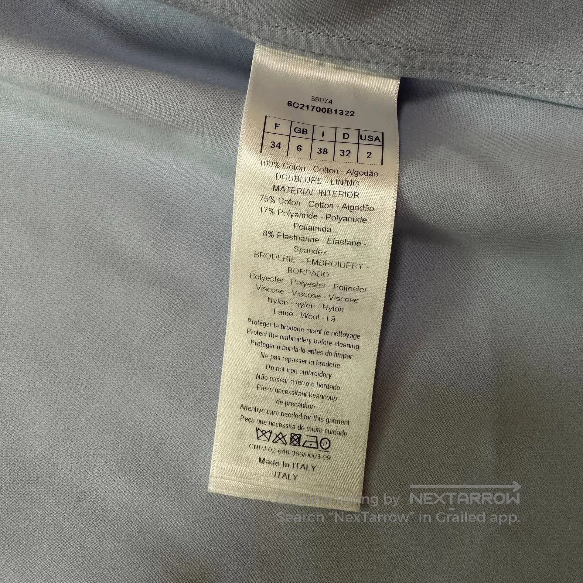 Dior Dior Hooded Zipped Jacket. Size XXS / US 00 / IT 34 - 8 Thumbnail