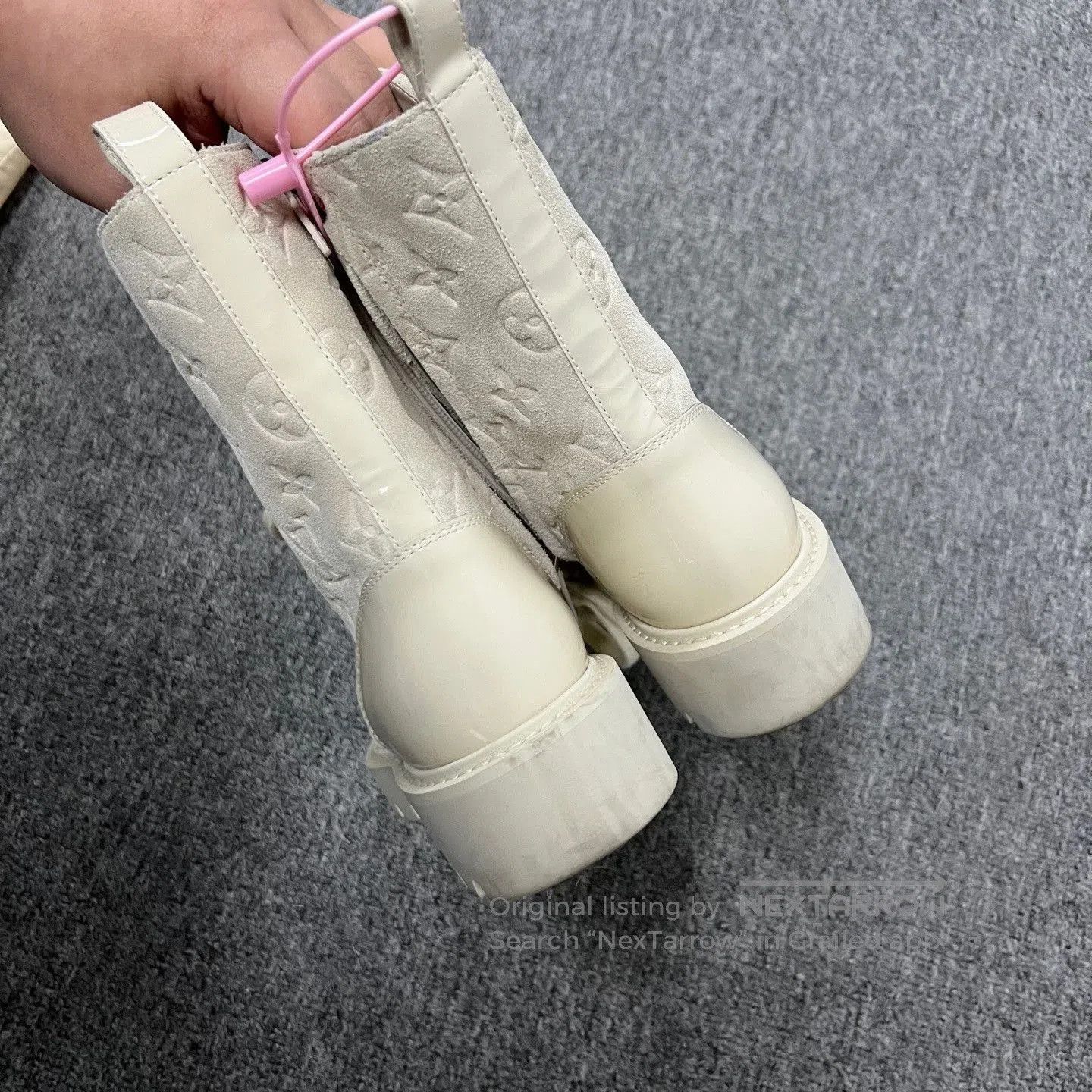 Louis Vuitton Louis Vuitton Territory Monogram Combat Boots. Size US 5 / IT 35 - 5 Thumbnail