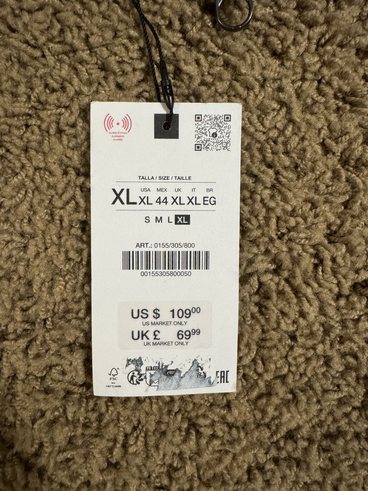 Zara Black Leather Jacket Zara XL Size US XL / EU 56 / 4 - 4 Thumbnail