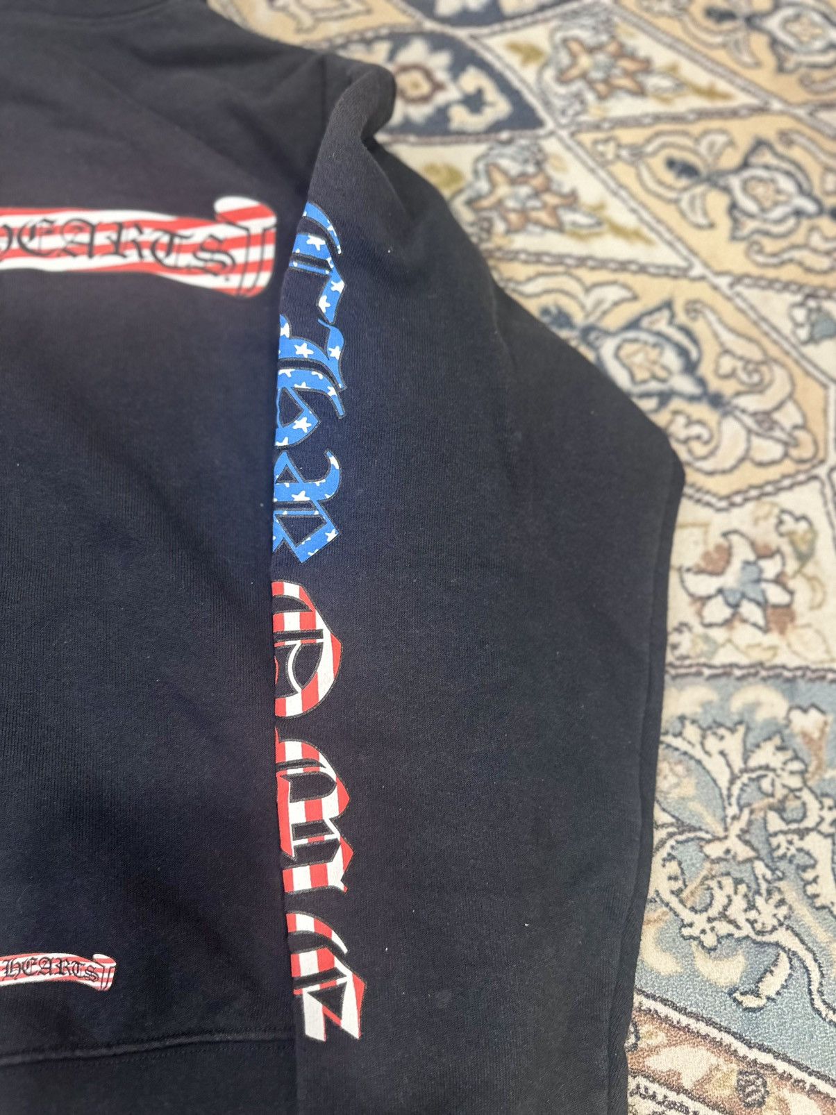 Chrome Hearts Chrome Hearts American Flag Hoodie Size US S / EU 44-46 / 1 - 5 Thumbnail