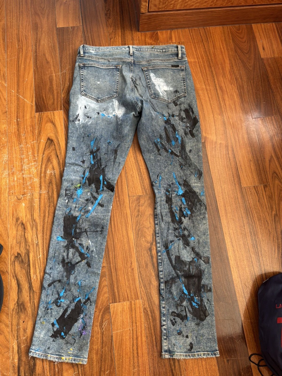 Joe's Joes Jeans~~Handpainted denim Size US 32 / EU 48 - 2 Thumbnail