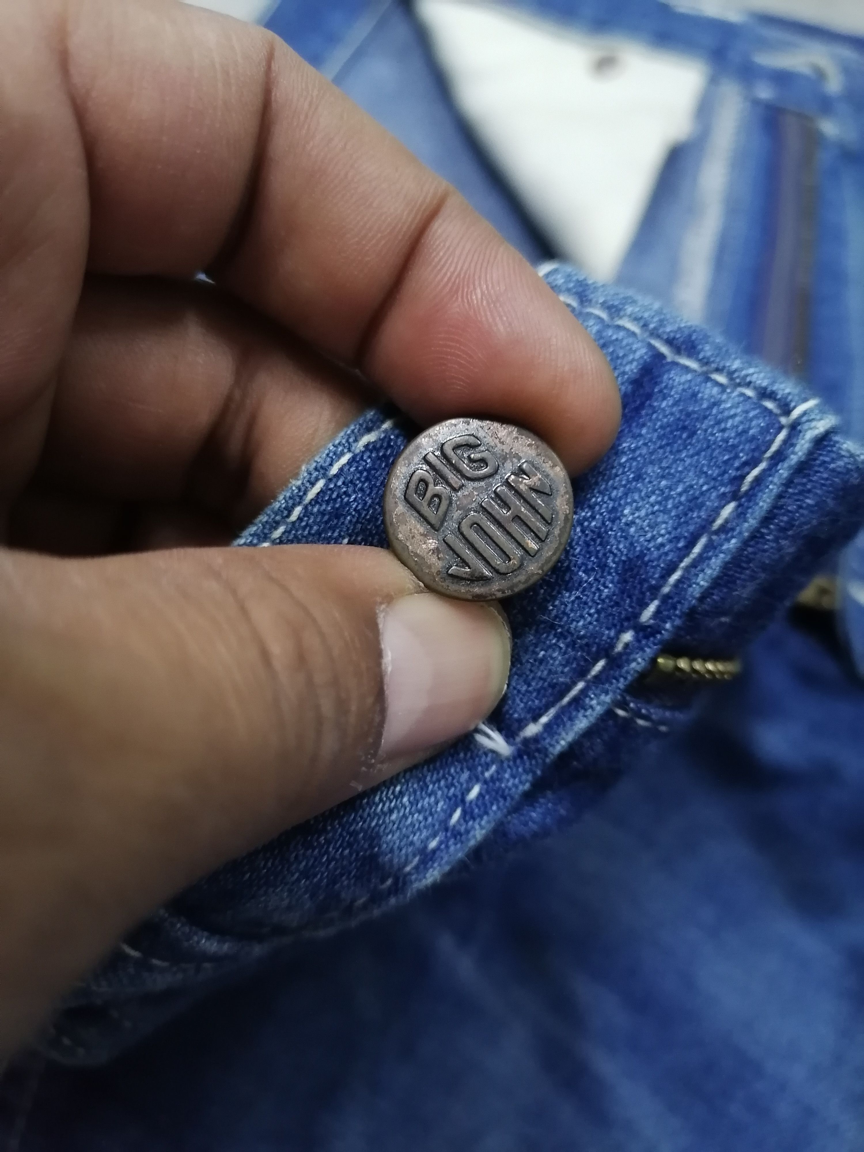 Big John × Vintage Big John Carpenter Denim Pants Size US 28 / EU 44 - 6 Thumbnail