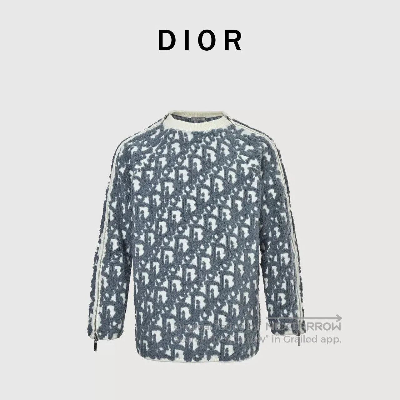 Dior Dior SS24 Logo White Crewneck Sweater. Size US M / EU 48-50 / 2 - 3 Thumbnail