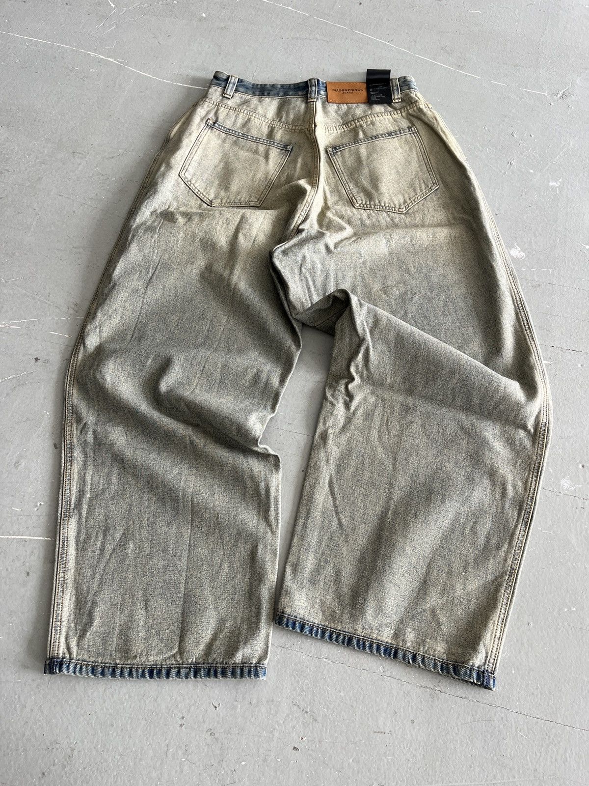 Other Mason Prince Mud Wash Jeans (unisex) Size US 32 / EU 48 - 2 Thumbnail