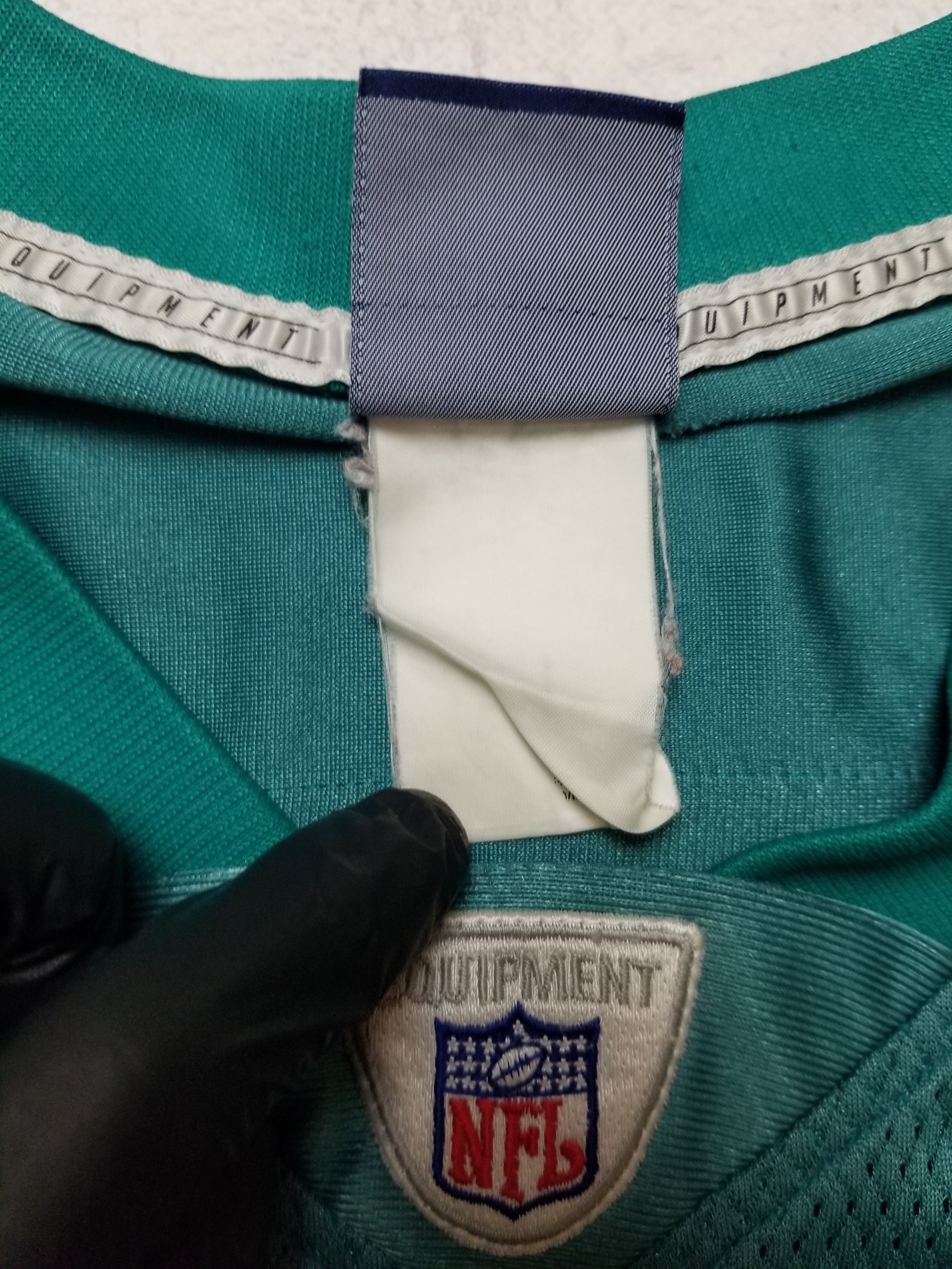 Reebok VTG Miami Dolphins Jason Taylor #99 Football Teal Jersey Size US L / EU 52-54 / 3 - 18 Thumbnail