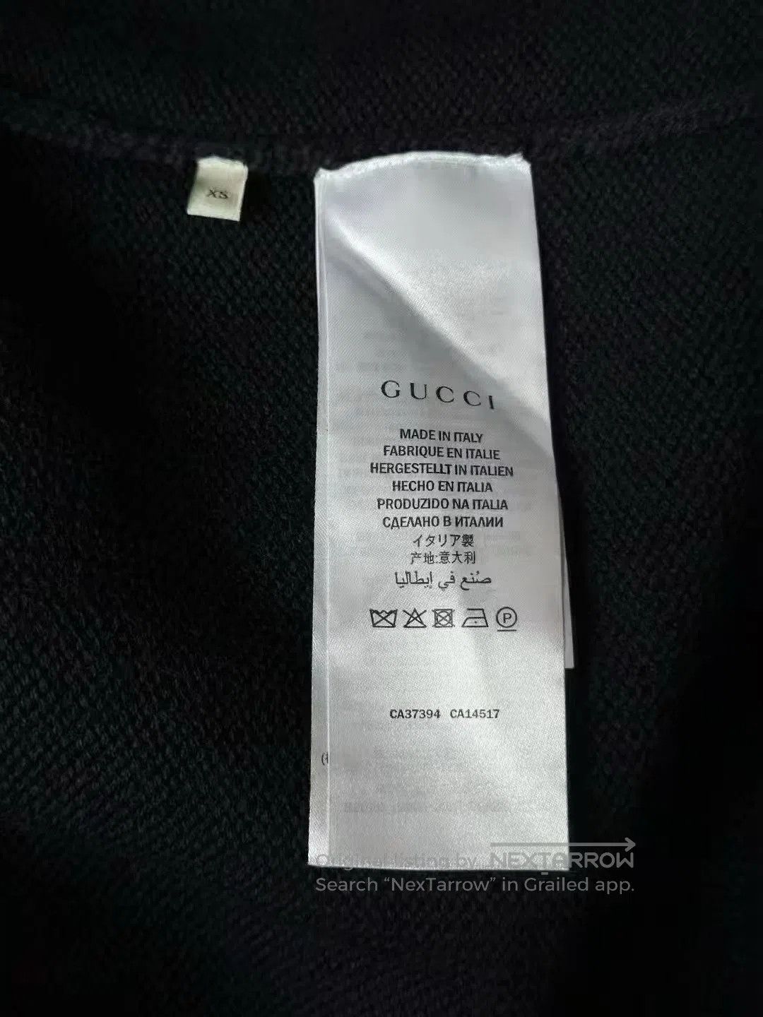 Gucci Guicci Anchor Badge Cardigan| Size US XS / EU 42 / 0 - 3 Thumbnail
