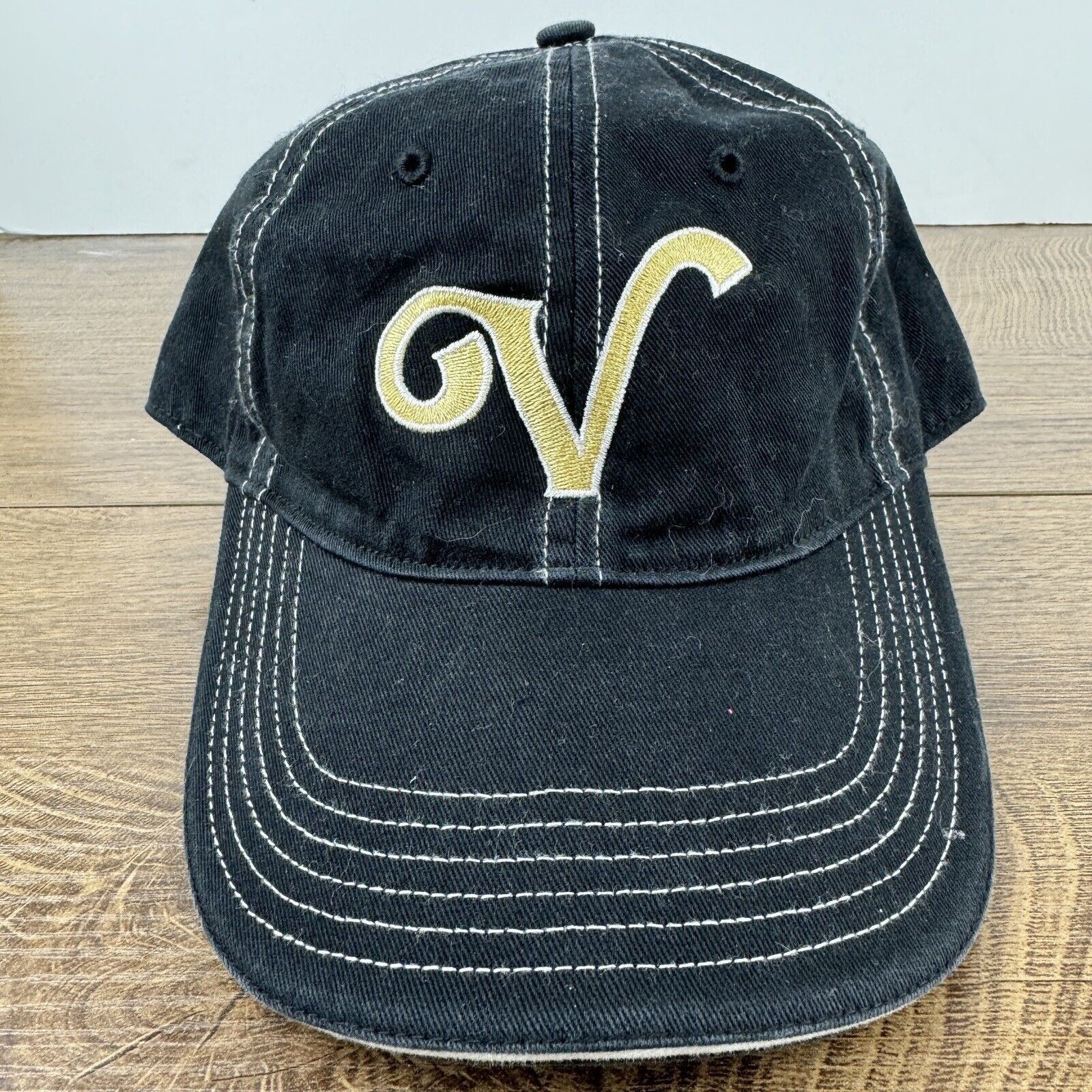 Other Vanderbilt Commodores Black Hat Adjustable Adult Size Hat Ca Size ONE SIZE - 2 Thumbnail