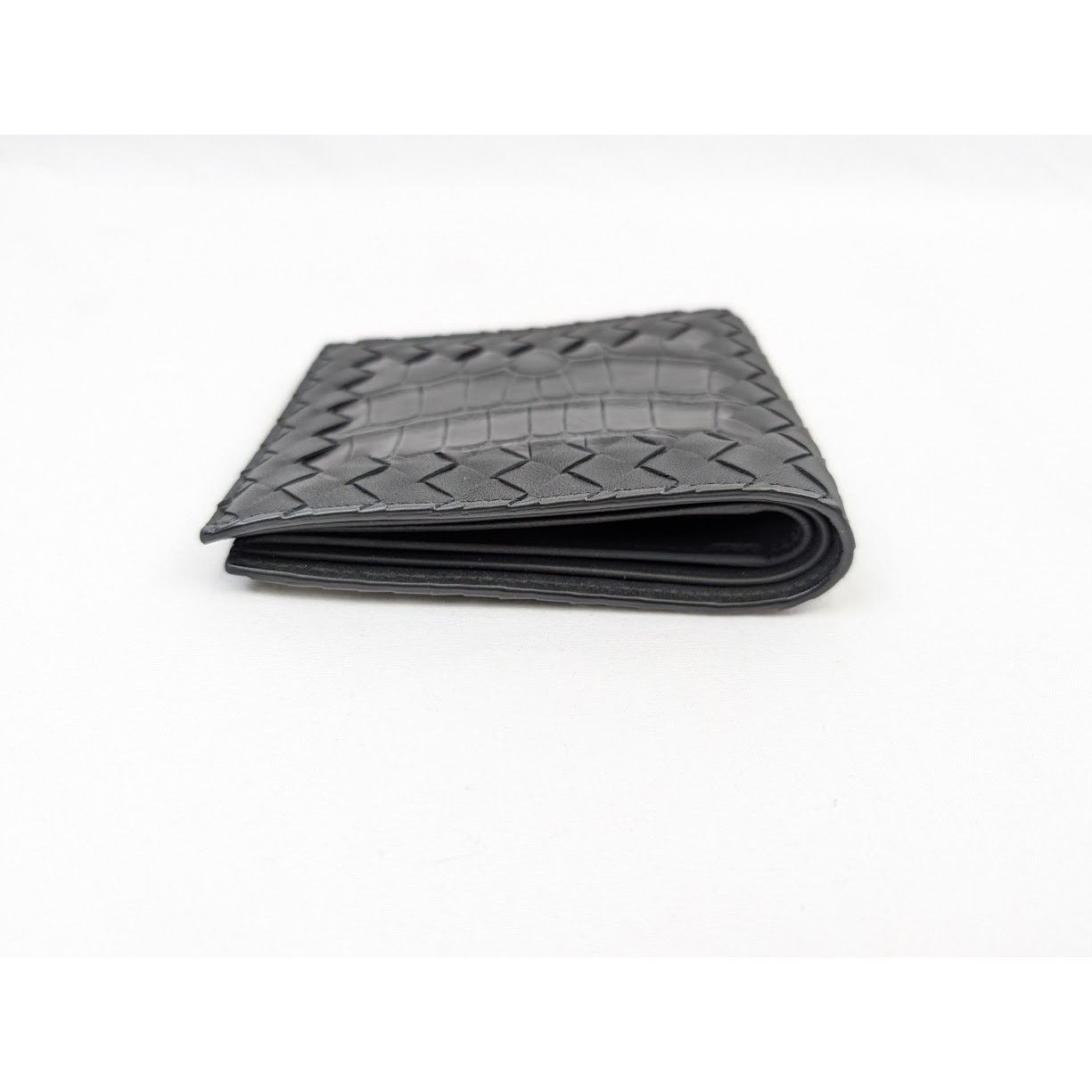 Bottega Veneta o1rshd1 Size: OS / Intrecciao Nappa Wallet in Nero Size ONE SIZE - 4 Thumbnail