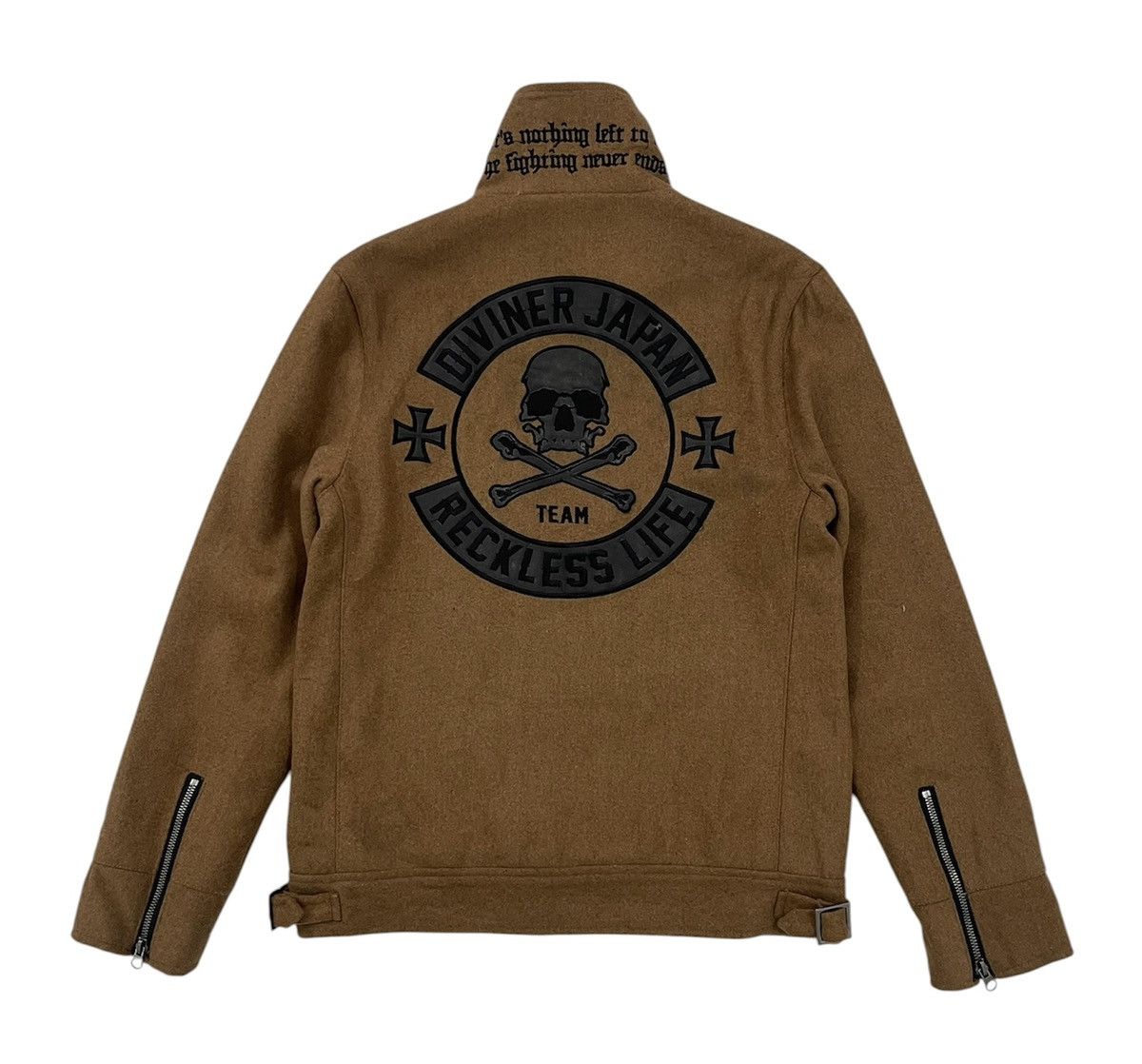 Young And Reckless Diviner Reckless Life Big Skull Jacket Size US L / EU 52-54 / 3 - 1 Thumbnail