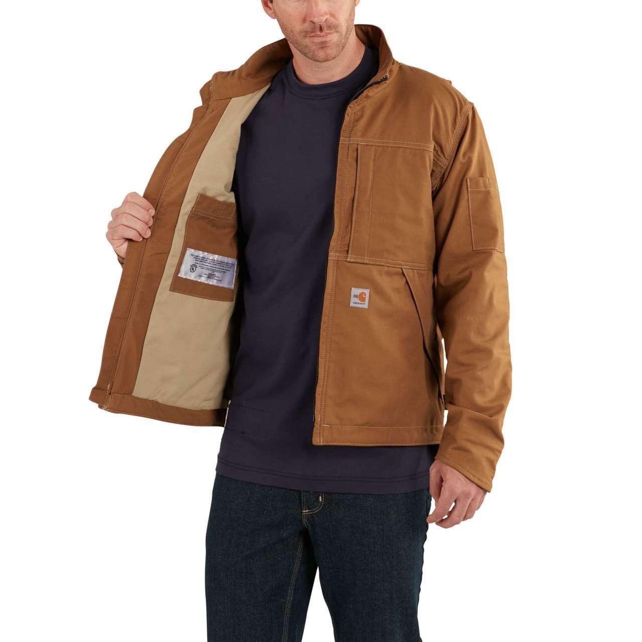 Carhartt Carhartt Flame Resistant Full Swing Quick Duck Jacket Size US XL / EU 56 / 4 - 4 Thumbnail