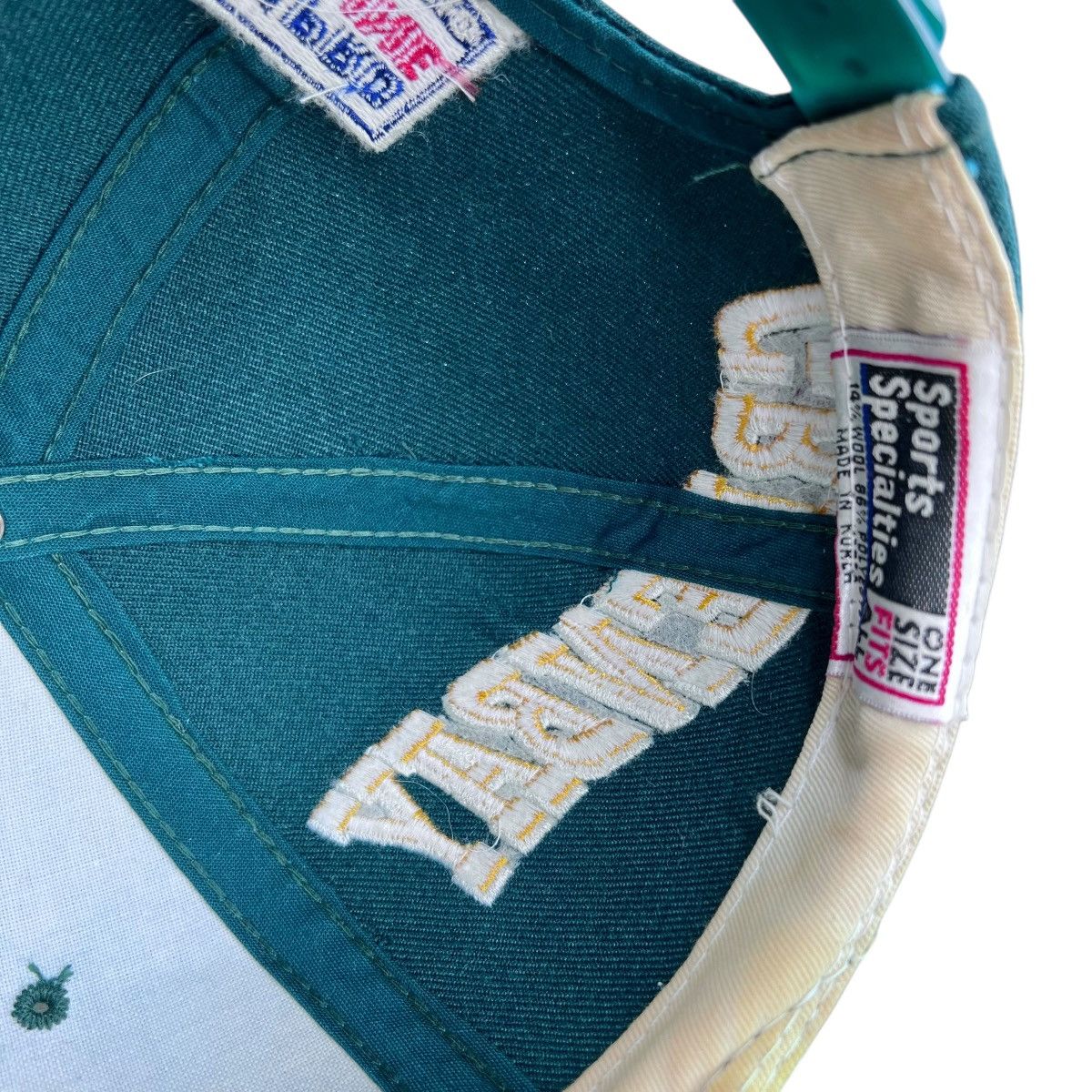 NFL × Sports Specialties × Vintage 1990s NFL Green Bay Packers Side Wave Sports Specialties Hat Size ONE SIZE - 9 Thumbnail