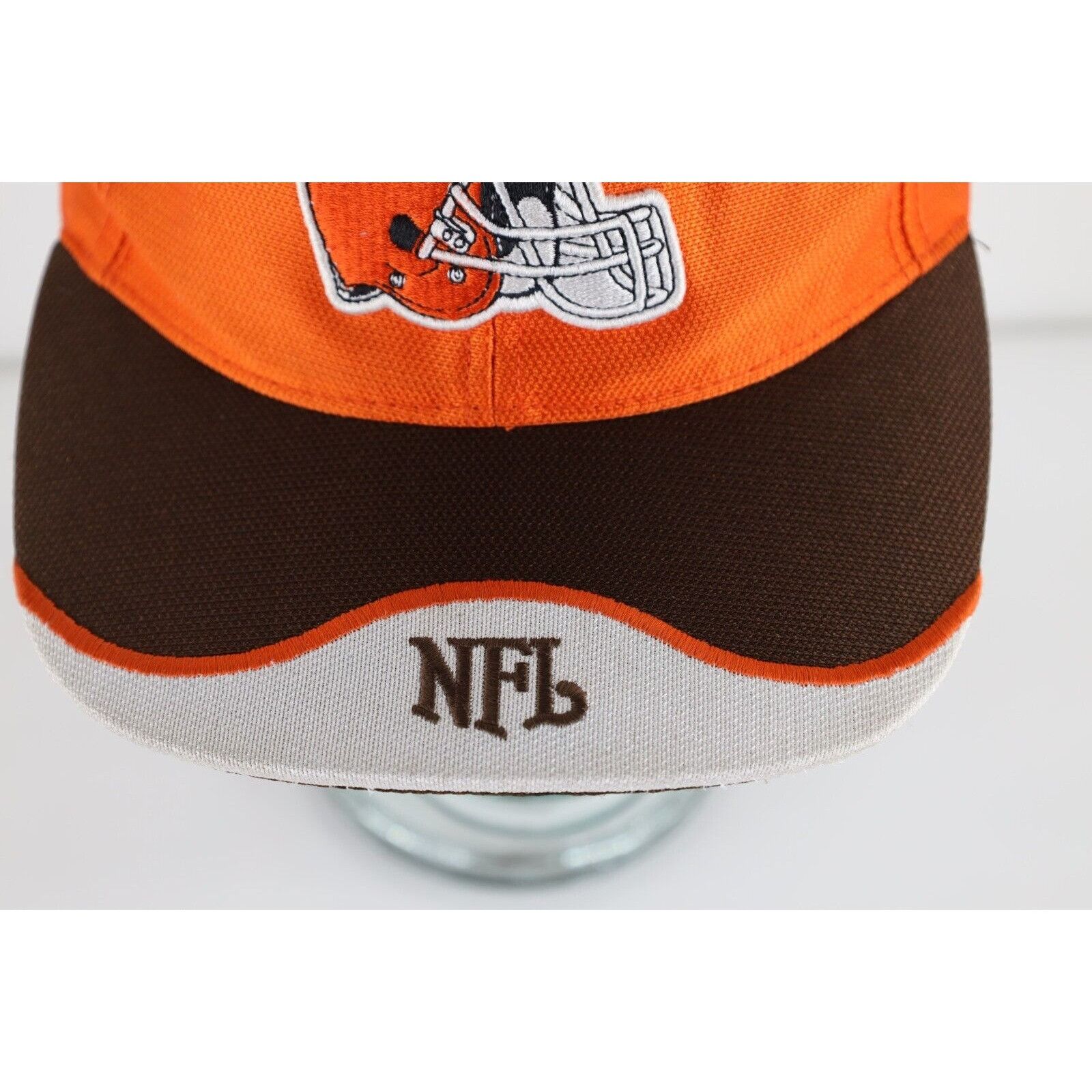NFL × Vintage Vintage 90s Spell Out Cleveland Browns Football Hat Cap Size ONE SIZE - 2 Thumbnail