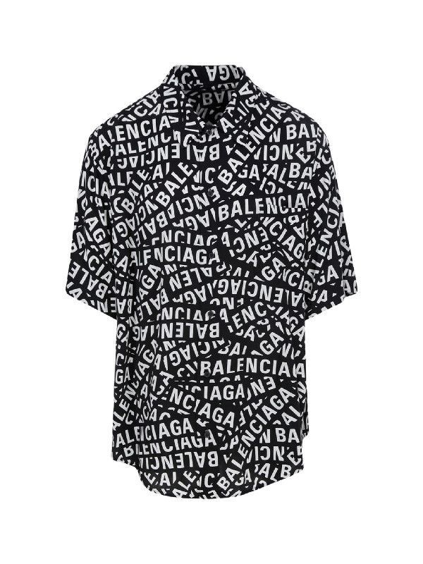 o1la1rc1a0226 Logo Strips Minimal Short Sleeve Shirt Large