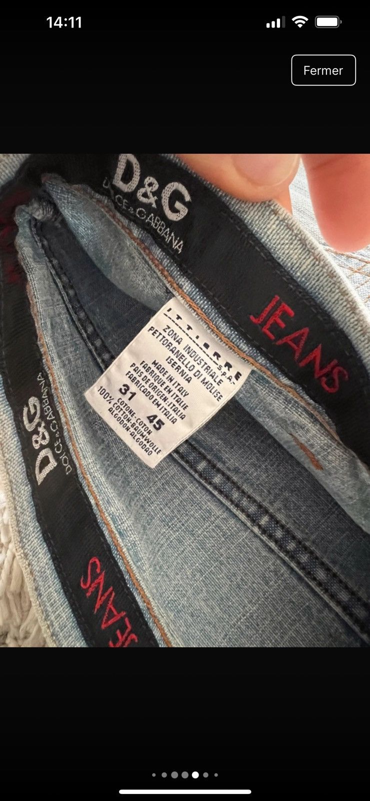 Dolce & Gabbana DOLCE & GABBANA vintage y2k low rise flare jeans Size 30" / US 8 / IT 44 - 7 Thumbnail