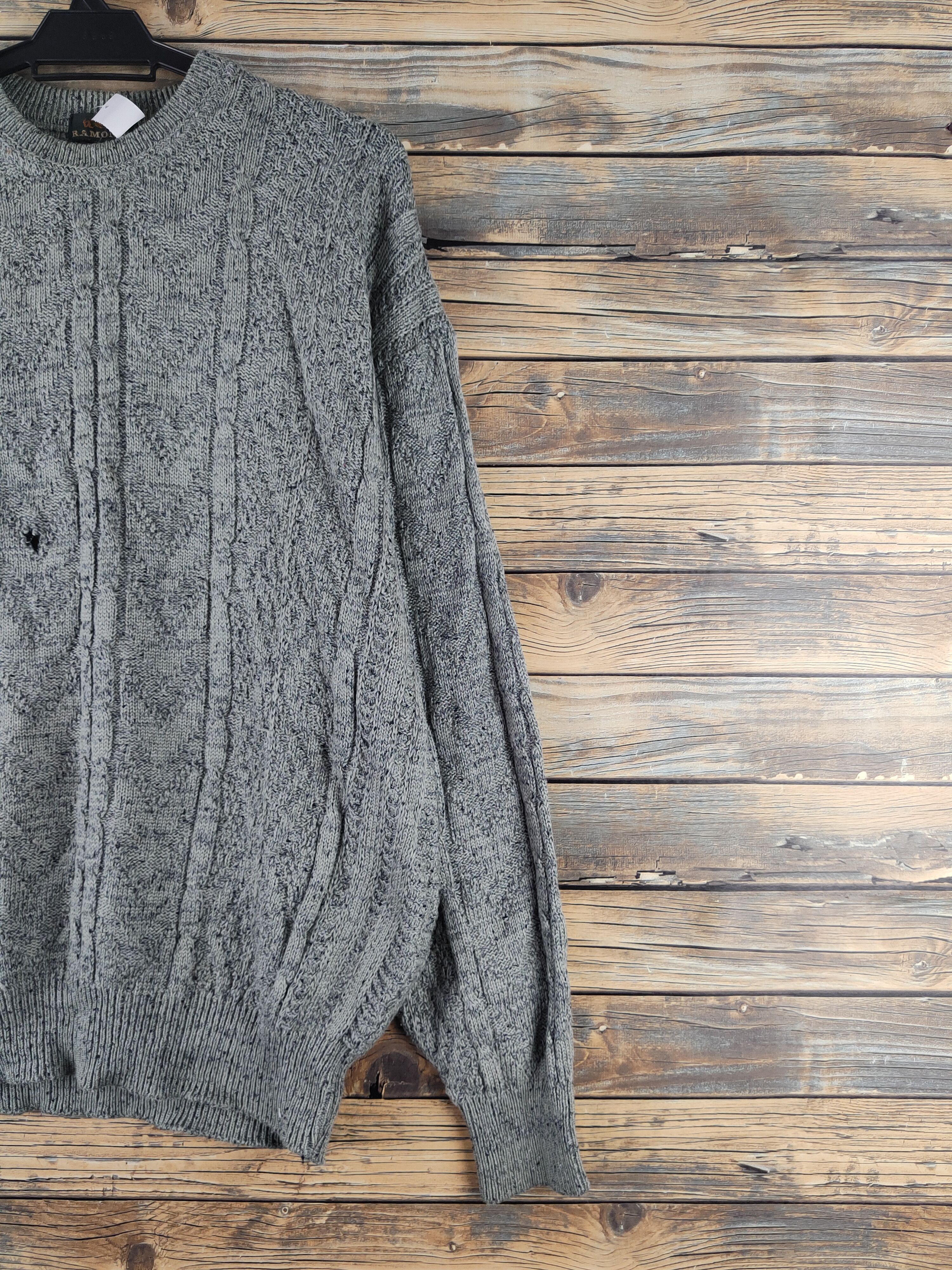 Vintage DL Ramonda Olive Knitwear Sweatshirts #46-173 Size US L / EU 52-54 / 3 - 6 Thumbnail