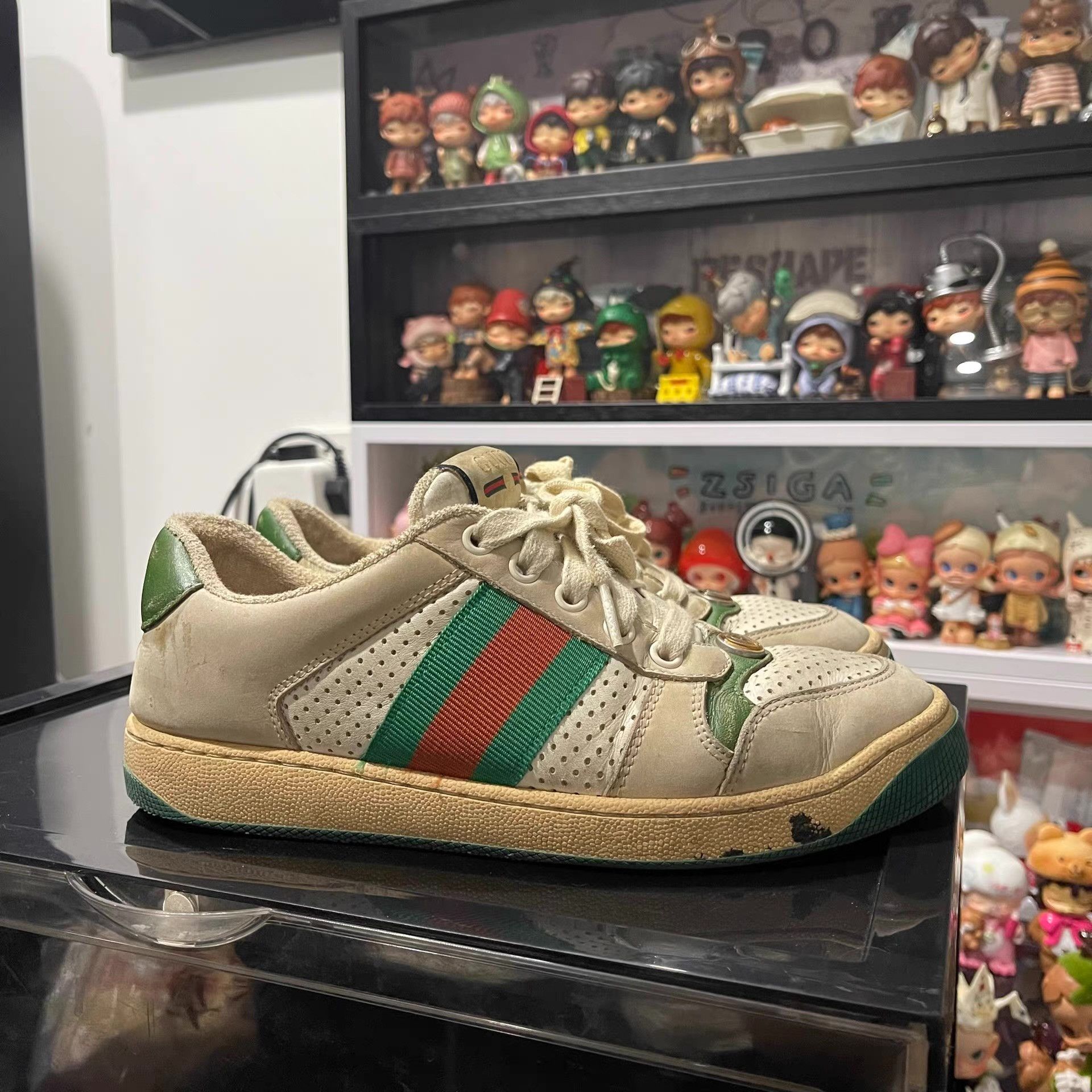 Gucci Gucci dirty sneakers Q19 Size US 5 / IT 35 - 4 Thumbnail