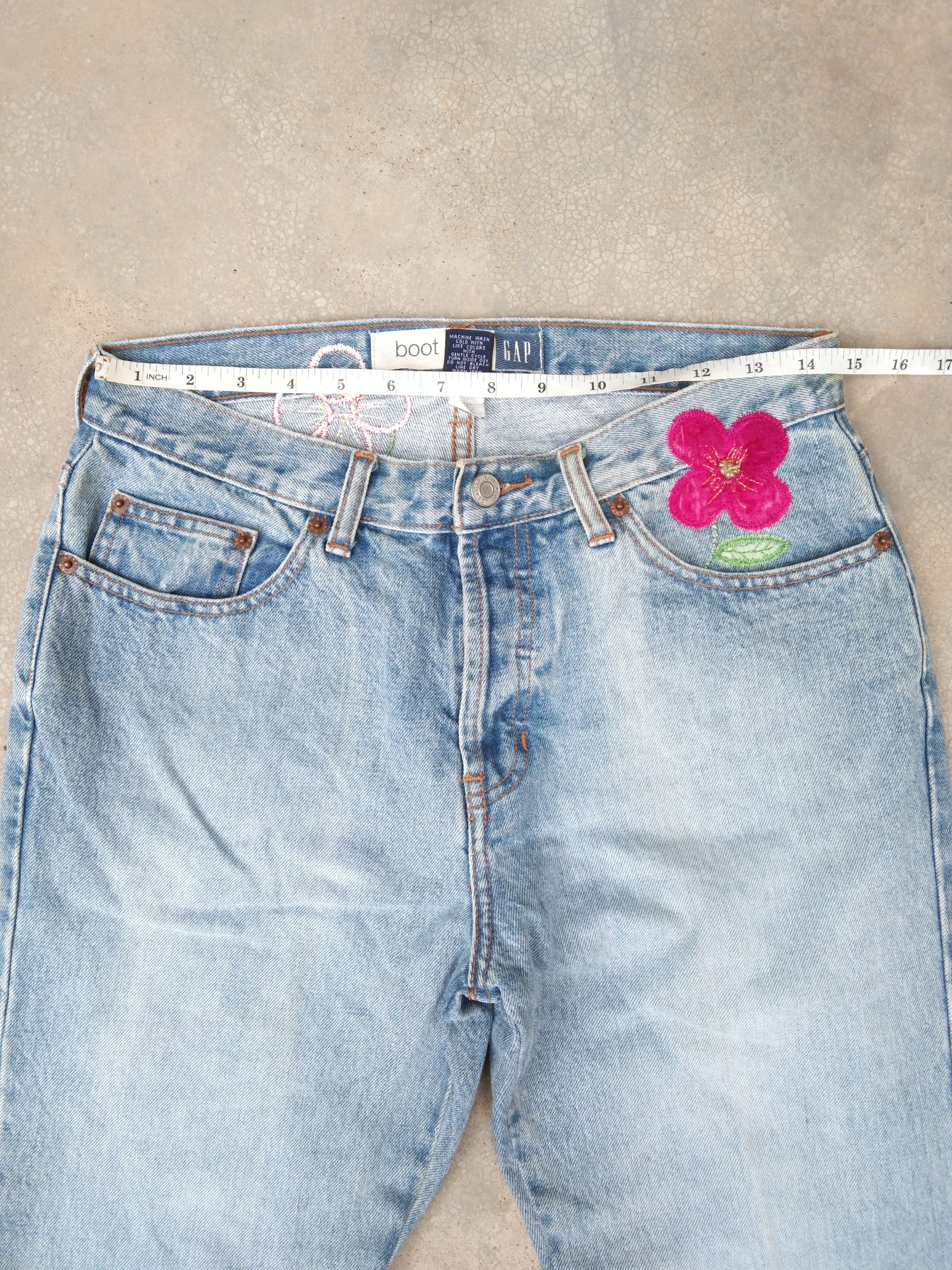Gap Vintage Gap Boot Cut Jeans 29x32 Size US 29 - 4 Thumbnail
