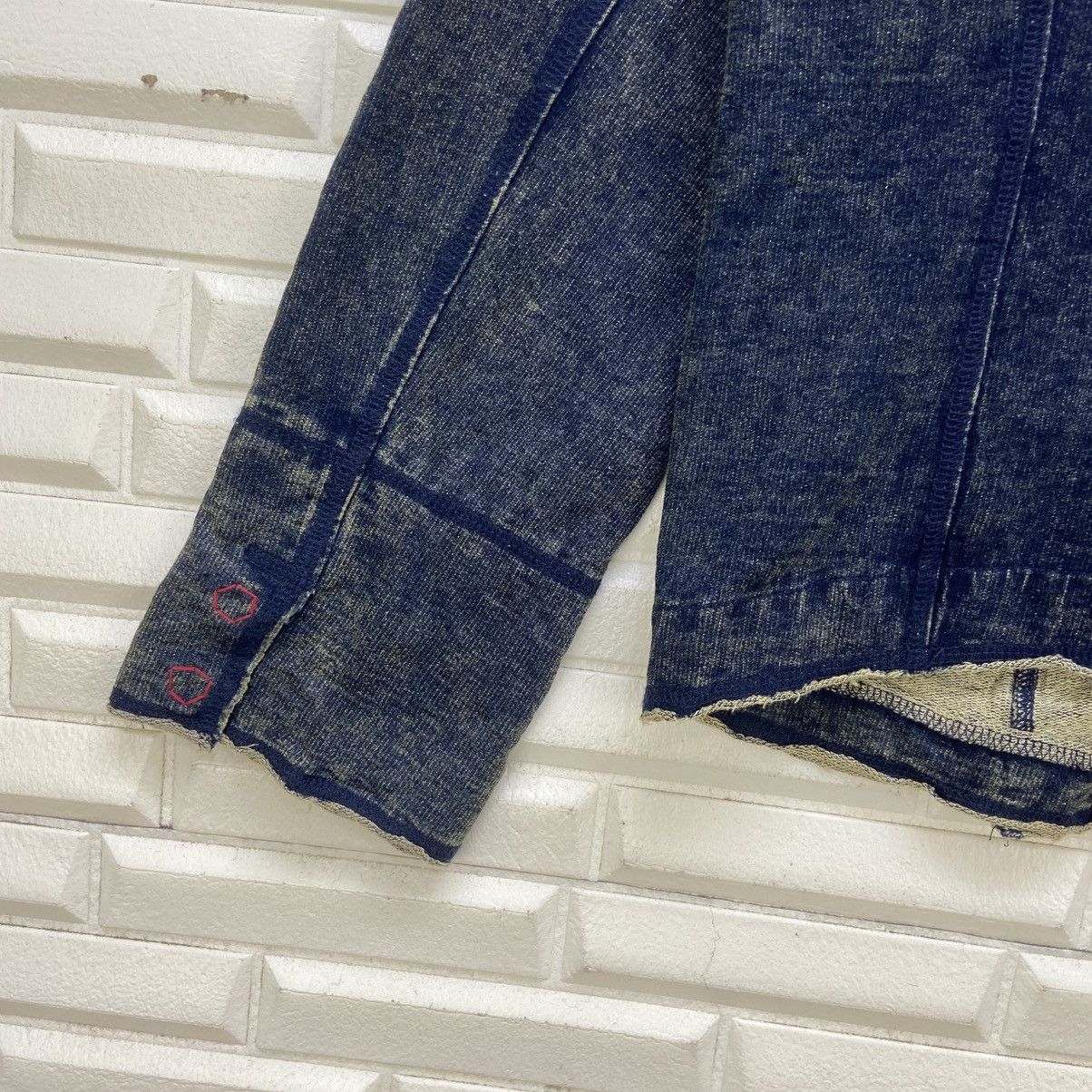 Japanese Brand Japanese Brand En Cloche Street Fashion Soft Denim Jacket Size M / US 6-8 / IT 42-44 - 12 Thumbnail