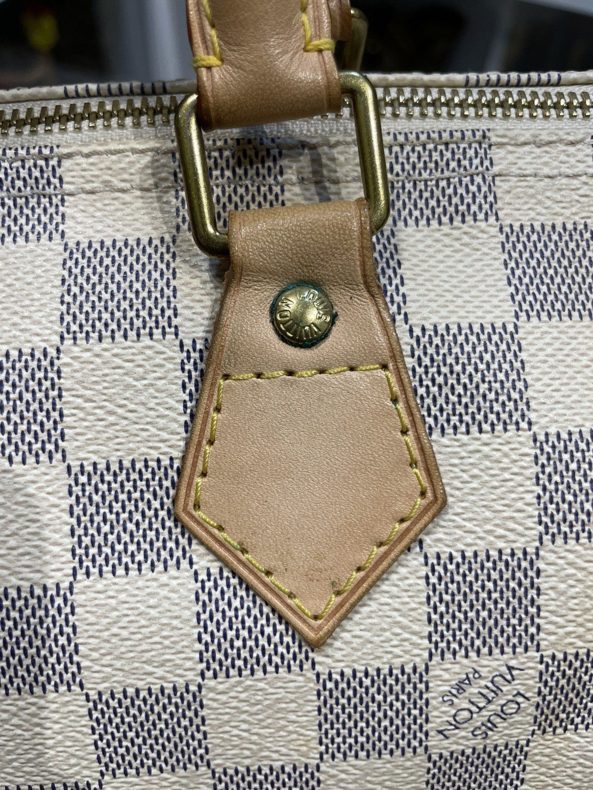 Louis Vuitton AUTHENTIC LOUIS VUITTON DAMIER AZURE SPEEDY 30 Size ONE SIZE - 18 Thumbnail