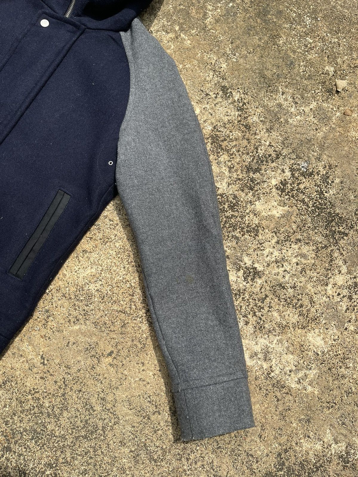 ABAHOUSE ABAHOUSE Sample Wool Hooded Jacket Size 3 (M-L) Size US M / EU 48-50 / 2 - 7 Thumbnail