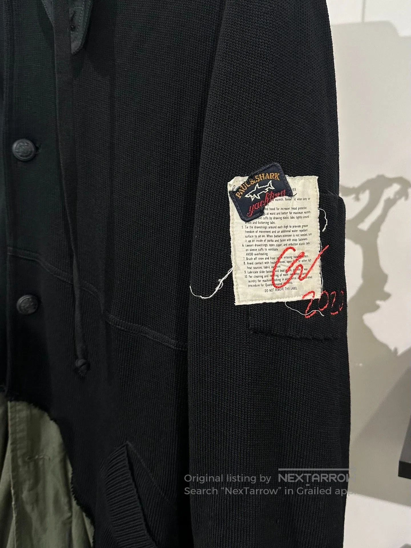 Greg Lauren Greg Lauren x Paul&Shark Military Wool Hooded Trench. Size US L / EU 52-54 / 3 - 7 Thumbnail