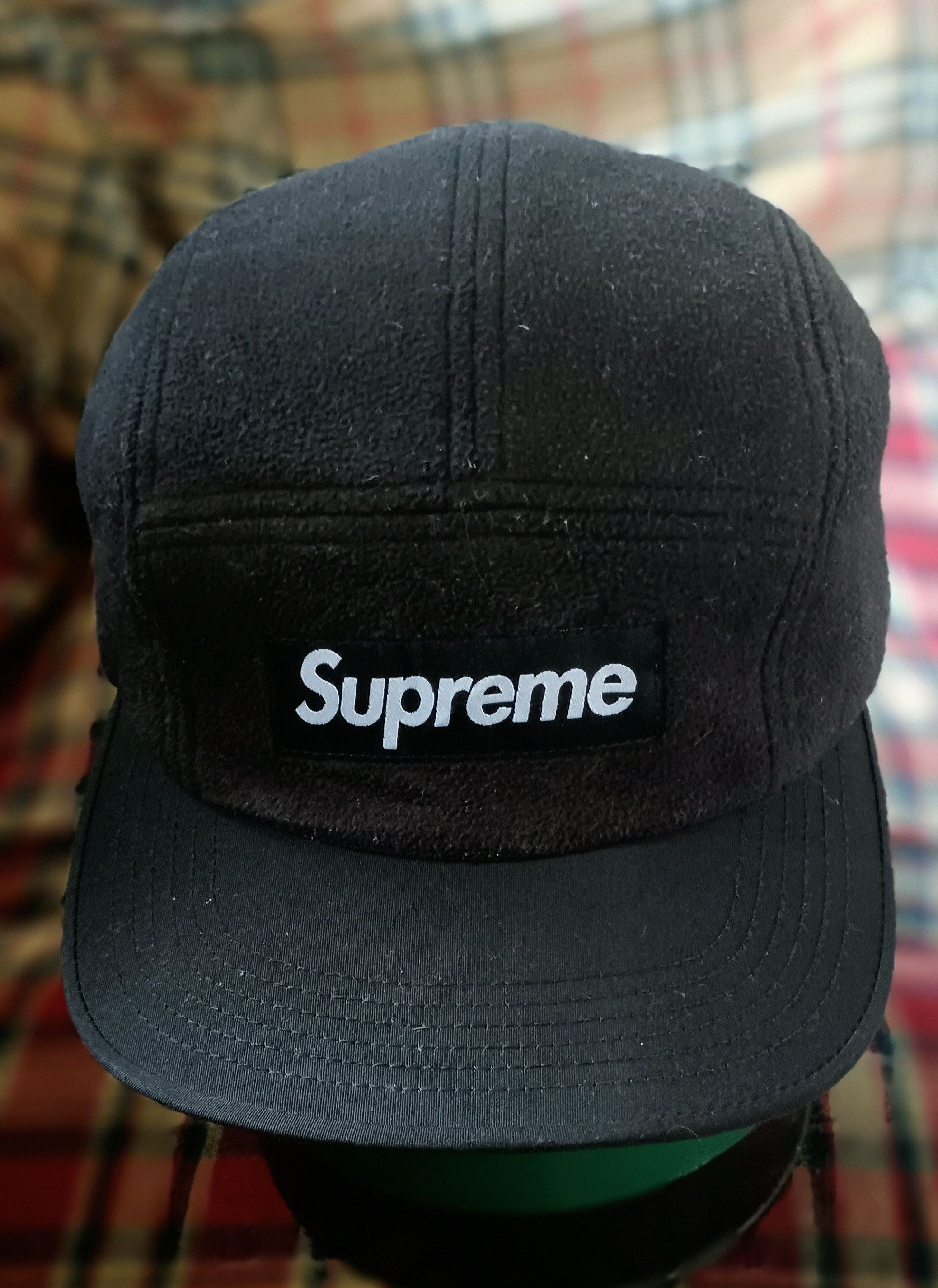 Supreme Polartec Hat Panel Camp Cap Box Logo - Main Image
