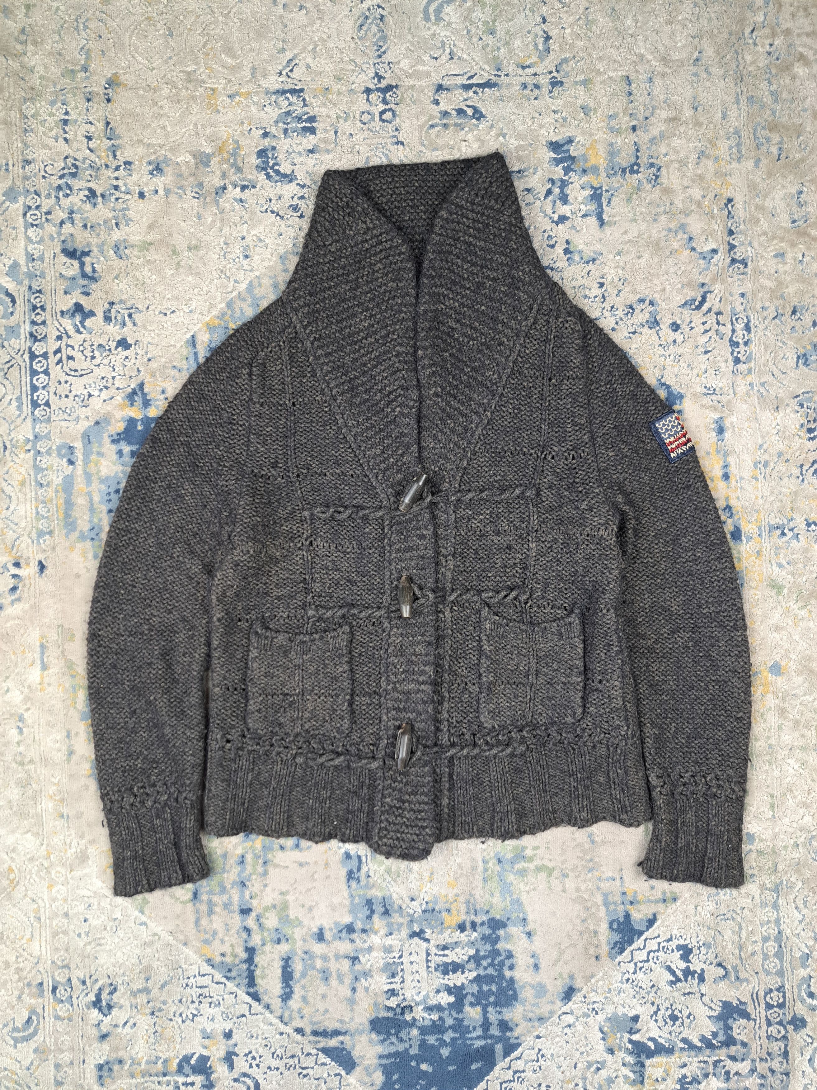 True Religion True Religion Rare Wool Knit Cardigan Drip Swag Chief Keef Size XL / US 12-14 / IT 48-50 - 4 Thumbnail
