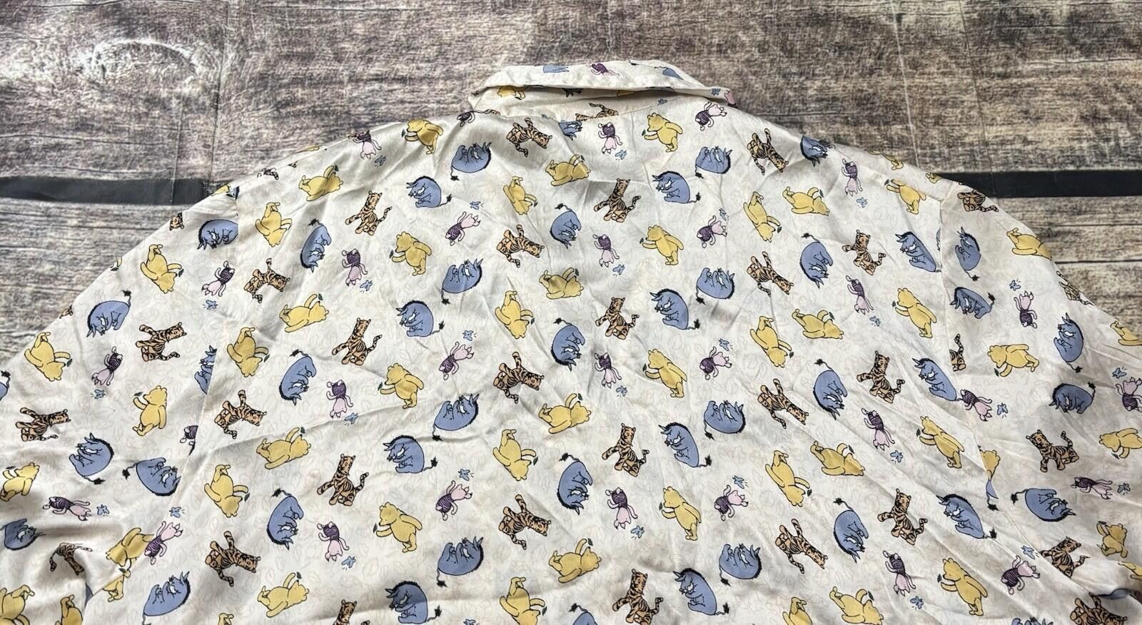 Other Y2K Walt Disney World Top Womens XL Silk Tigger Eeyore Pooh Size XL / US 12-14 / IT 48-50 - 6 Thumbnail