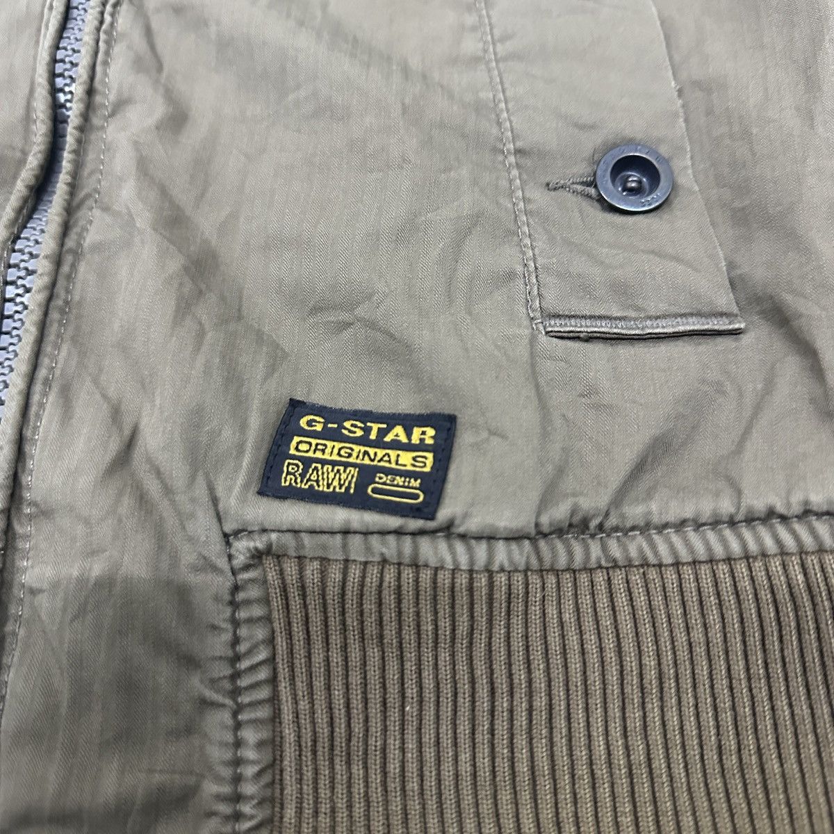 G-Star G Star Raw Army Bomber Jacket Style Size US S / EU 44-46 / 1 - 7 Thumbnail