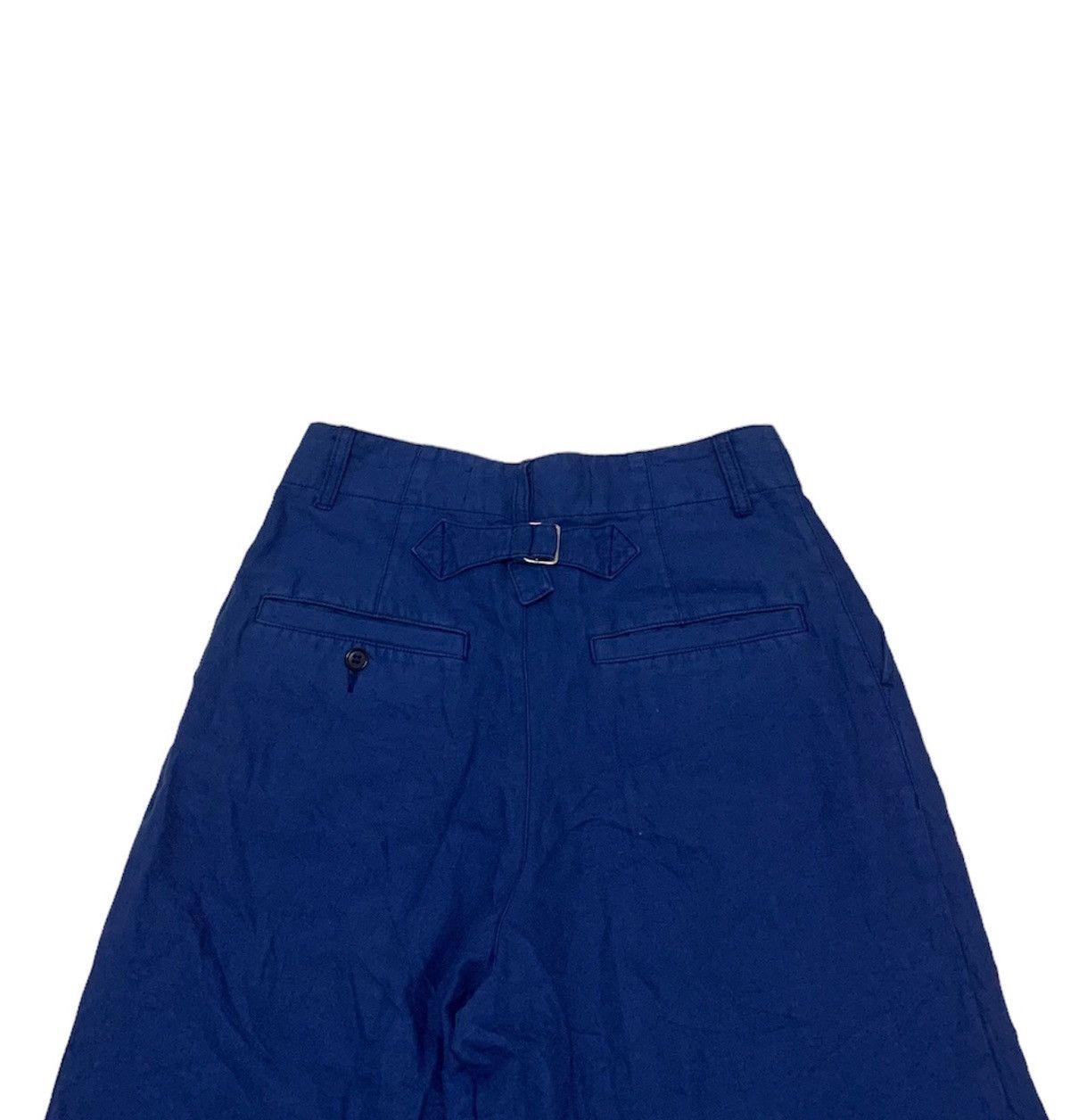 Designer × Issey Miyake × Zucca ZUCCA JAPAN ISSEY MIYAKE CROPPED BAGGY BUCKLE BACK PANTS Size 30" / US 8 / IT 44 - 4 Thumbnail