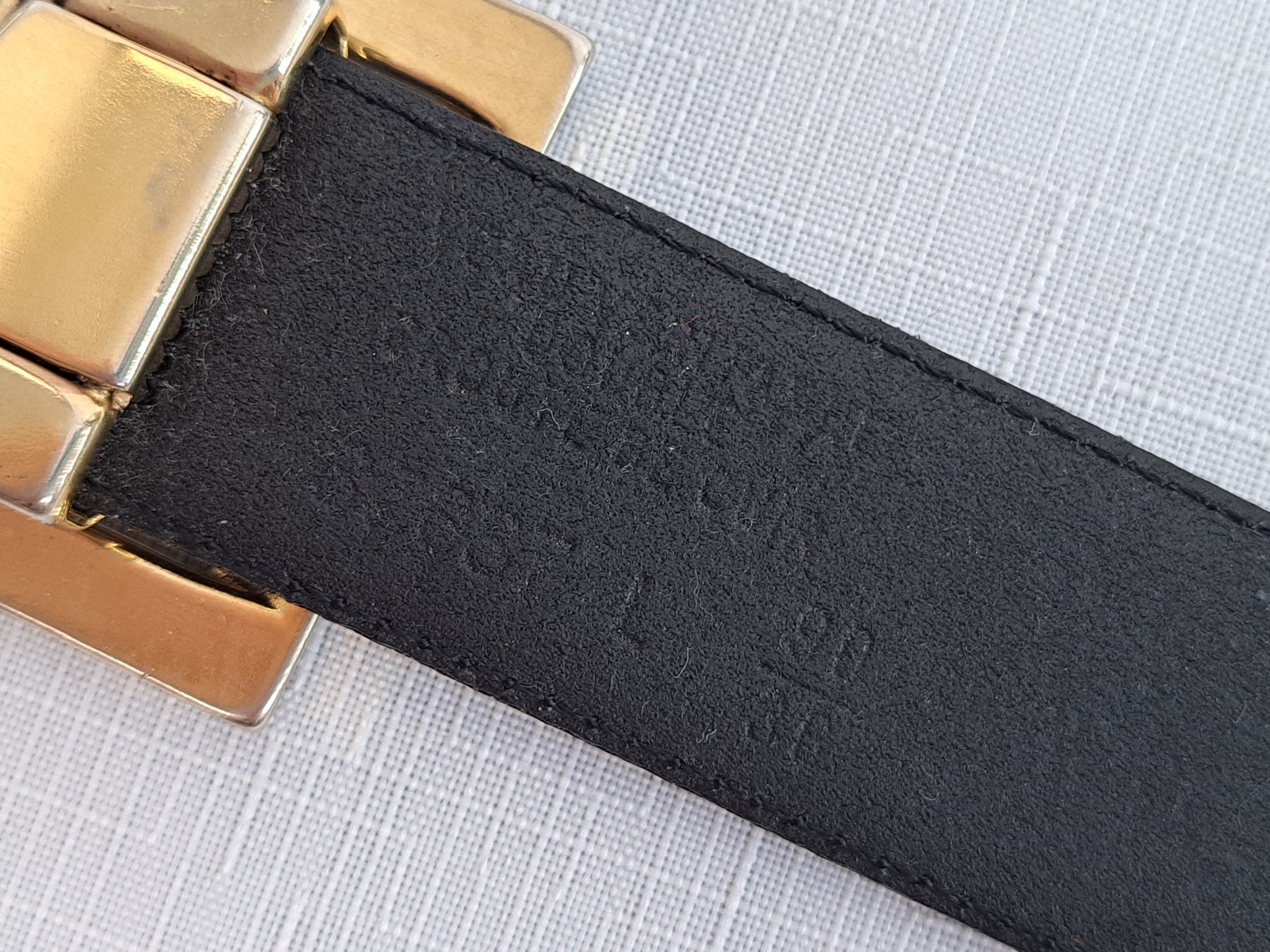Nina Ricci Vintage Nina Ricci black belt. Made in France Size ONE SIZE - 11 Thumbnail